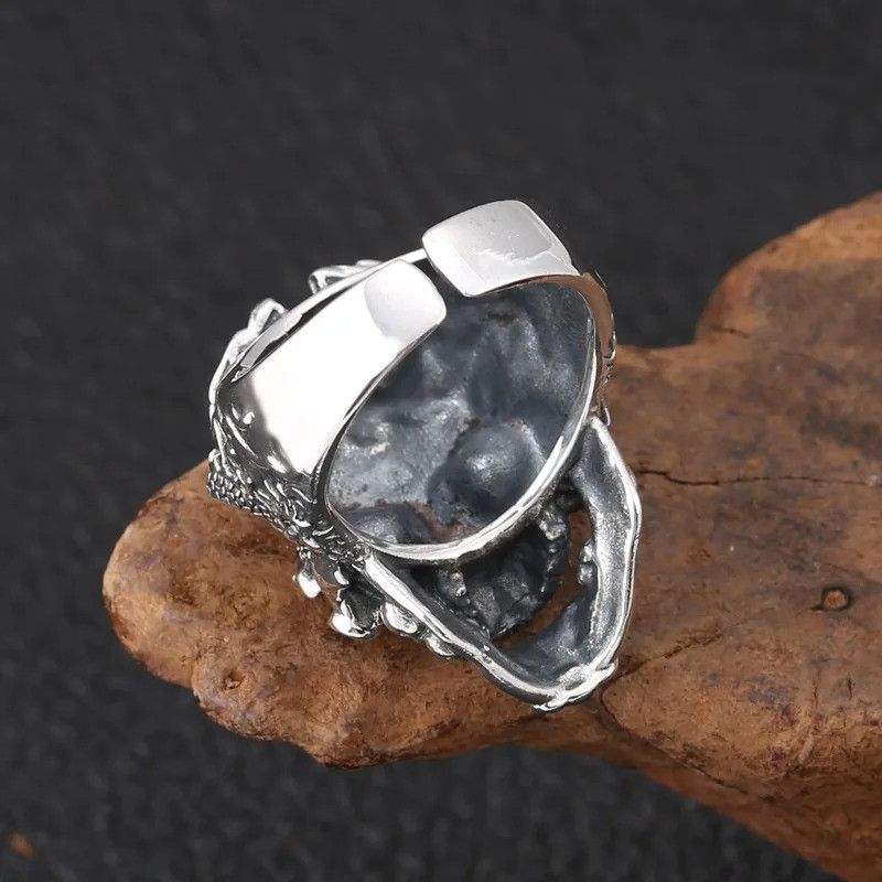 Japanese Brand × Jewelry × Vintage Retro Skull Ring Size ONE SIZE - 6 Thumbnail