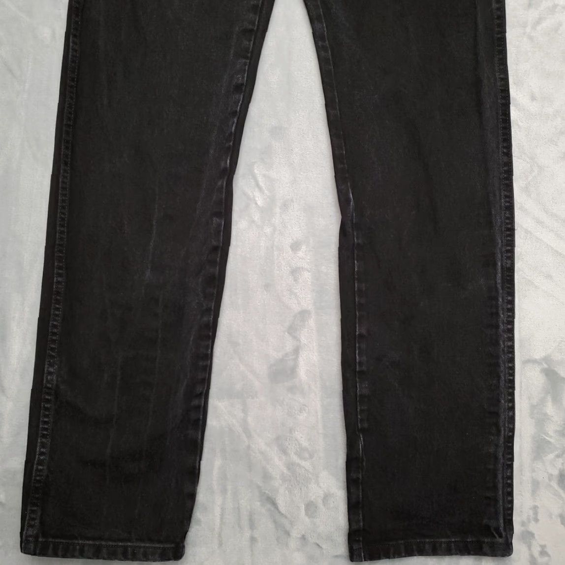 Wrangler Wrangler Jeans Mens 33x36 Black Heavyweight Denim 1013MWZWK Western Cowboy Rodeo Jeans Size US 33 - 2 Thumbnail