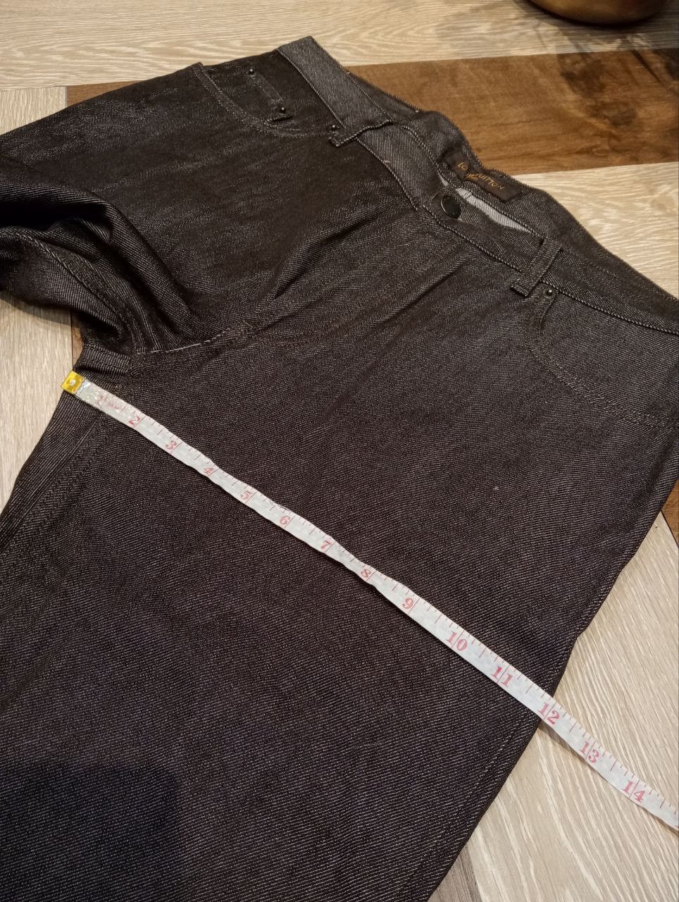 Louis Vuitton LUXURY LOUIS VUITTON COMBINE WOOL COTTON DENIM PANTS Size US 34 / EU 50 - 22 Thumbnail