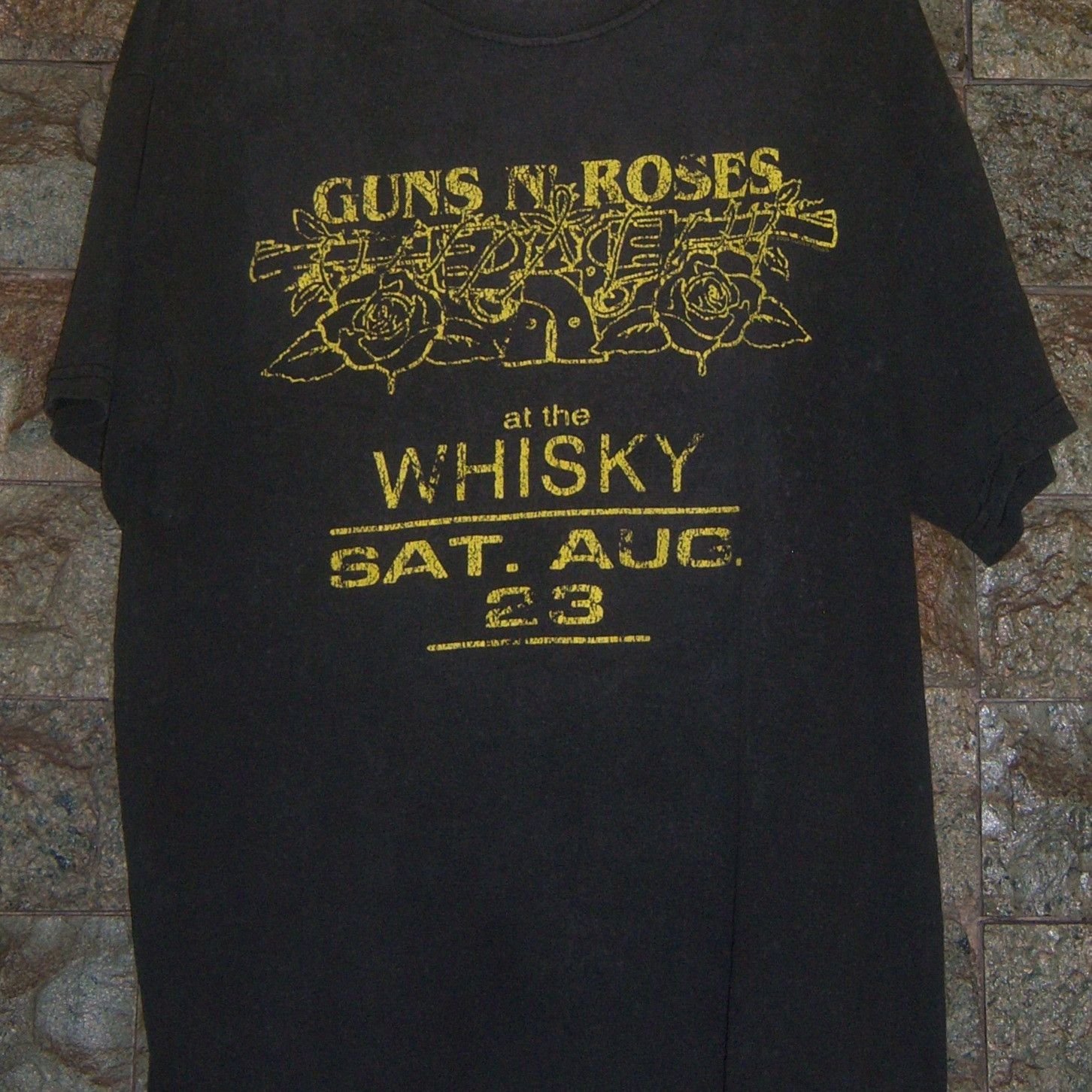 Band Tees × Vintage Y2k Guns N Roses At The Whisky Sat Aug 23 Size US M / EU 48-50 / 2 - 5 Thumbnail