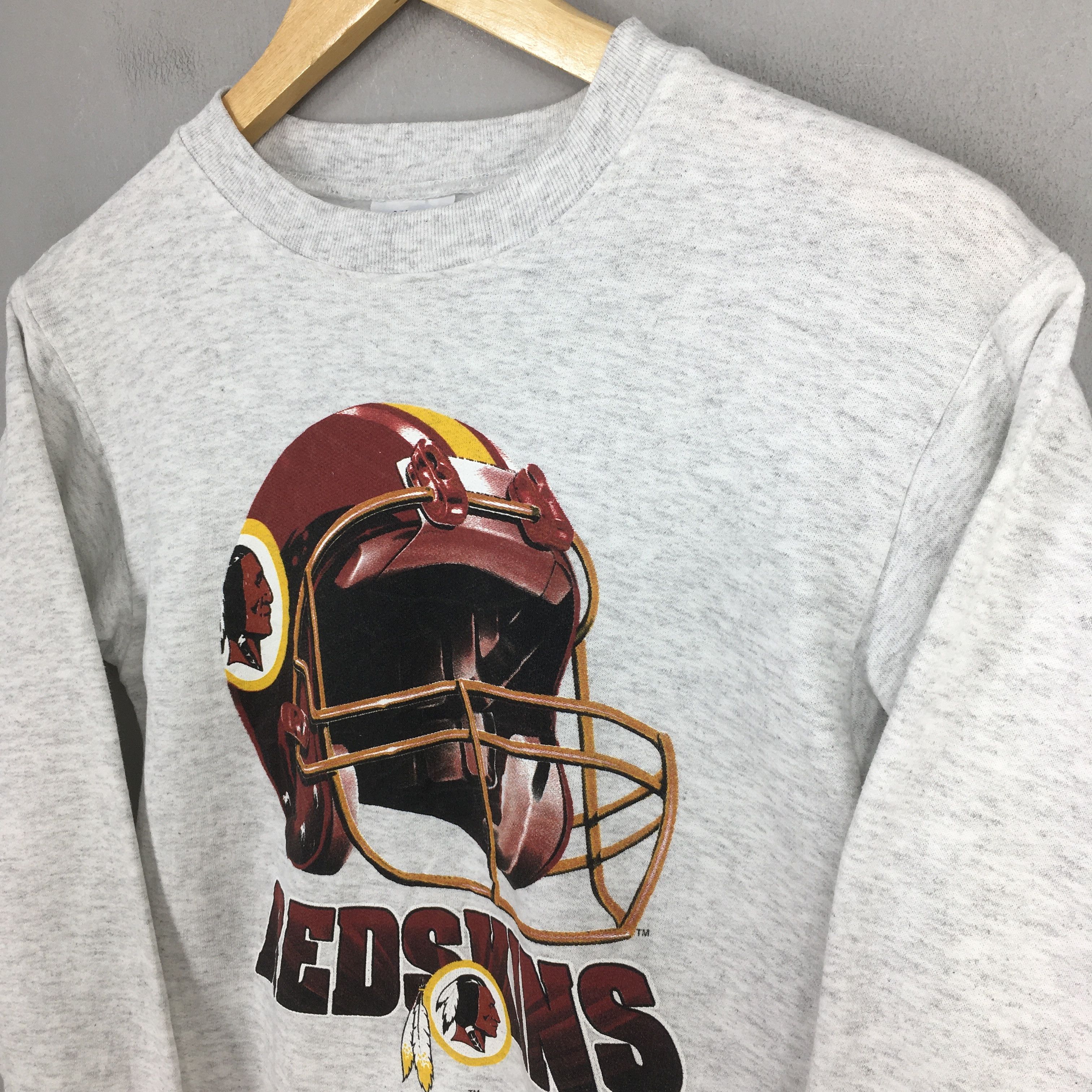 NFL Vintage Washington Redskins Commanders NFL Sweatshirt Large Size US L / EU 52-54 / 3 - 3 Thumbnail