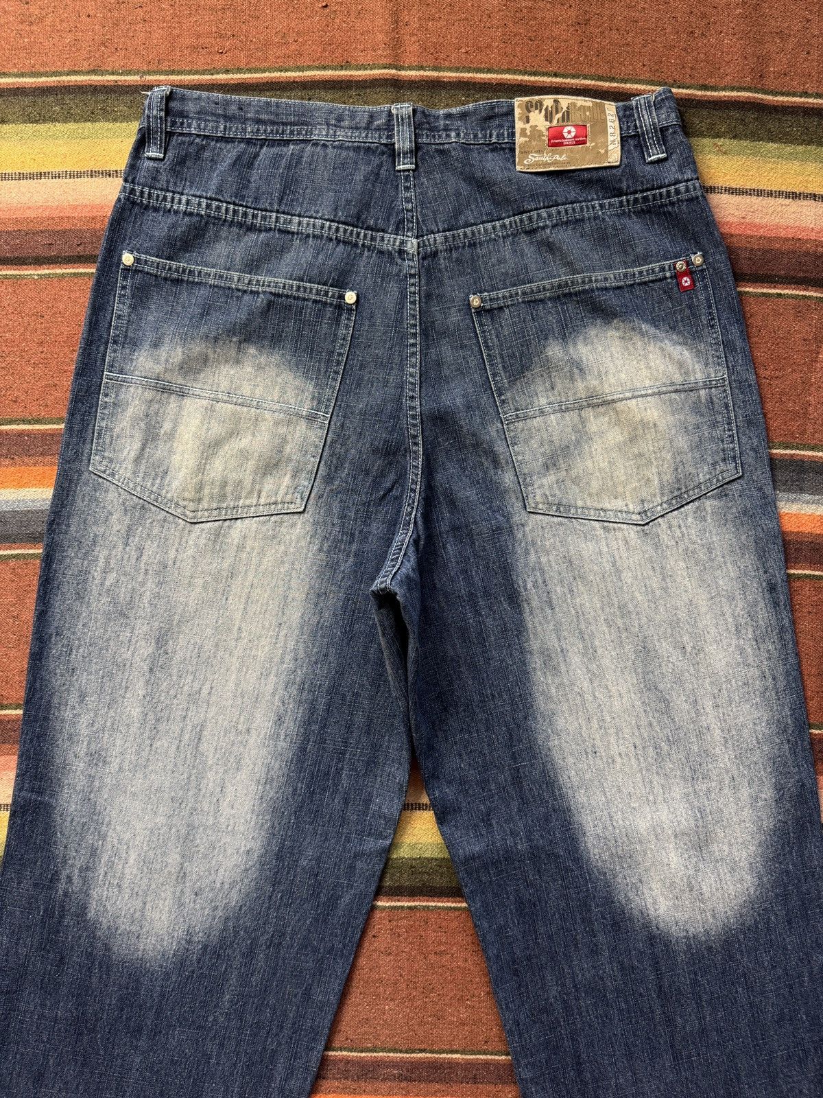 Southpole Y2K South Pole Red Tab Denim Jeans Size US 36 / EU 52 - 2 Thumbnail
