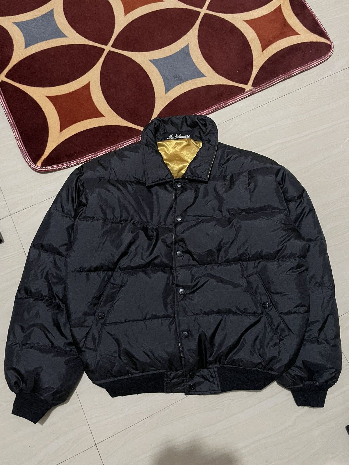 Japanese Brand Vintage Suntory Malts Beer Reversible Goose Down Jacket Size US M / EU 48-50 / 2 - 2 Thumbnail