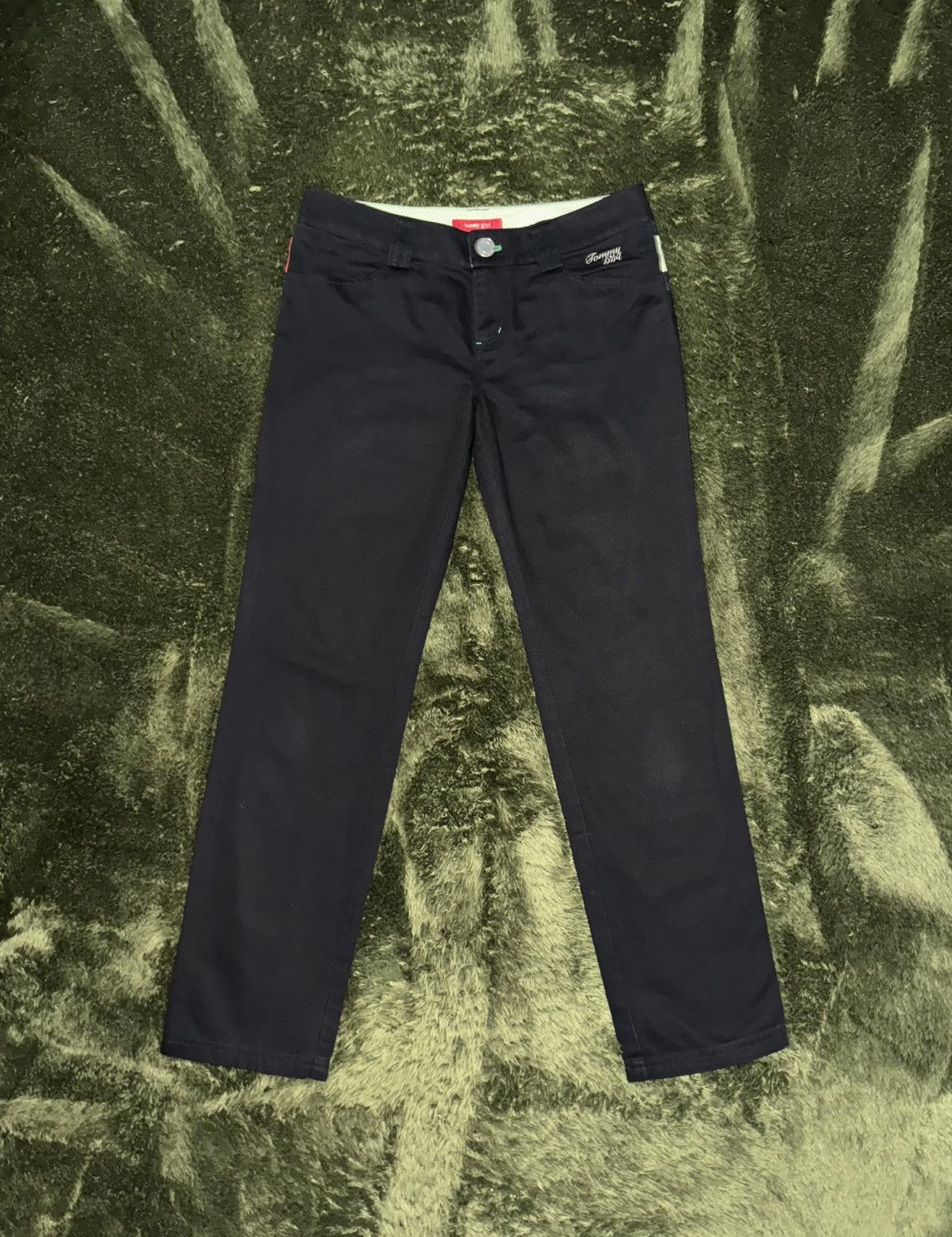 Tommy Hilfiger [M] Tommy girls japan panel detail cotton pants black Size 30" / US 8 / IT 44 - 1 Thumbnail