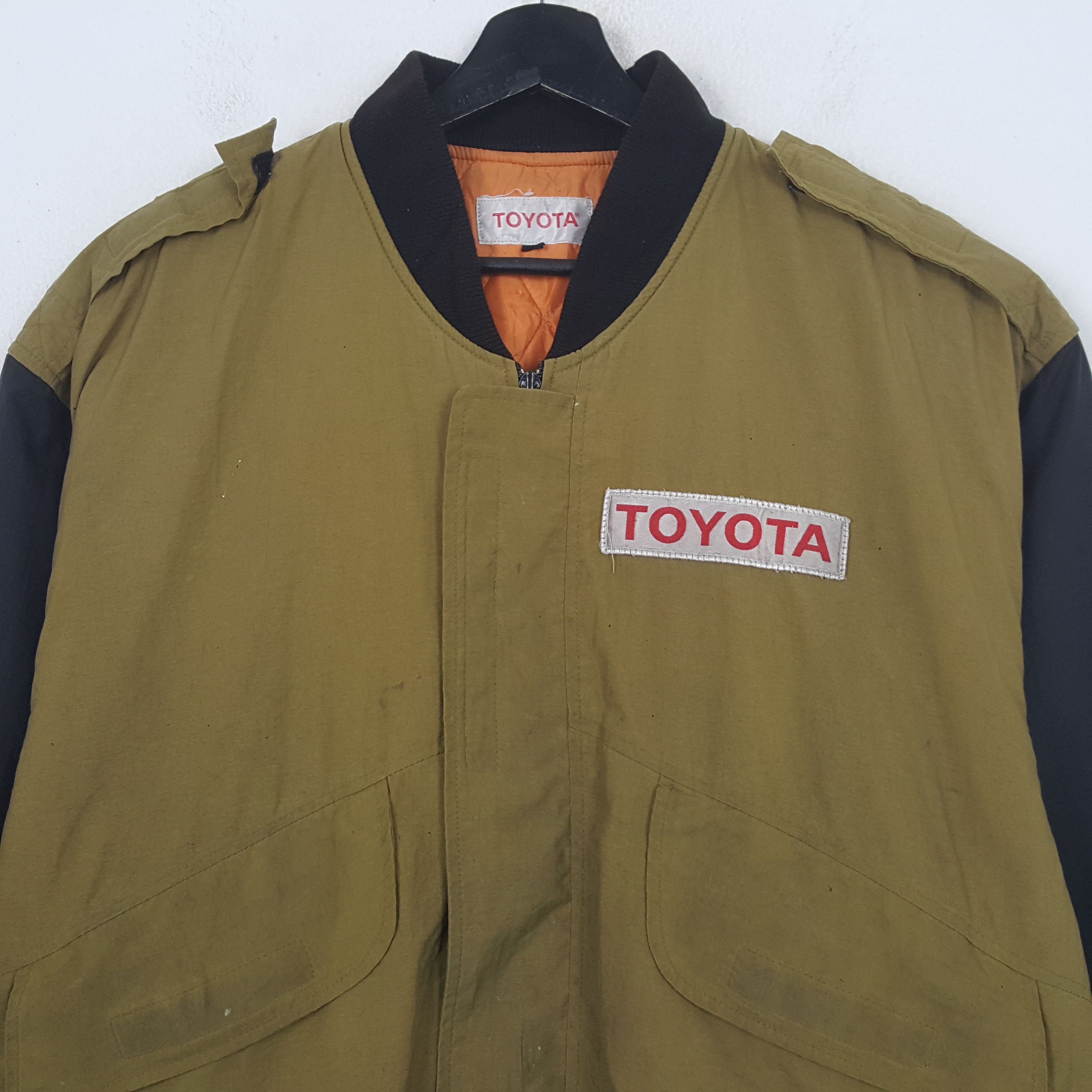 Vintage Toyota Japanese Motorsports Racing Jacket RR29 Size US XL / EU 56 / 4 - 4 Thumbnail