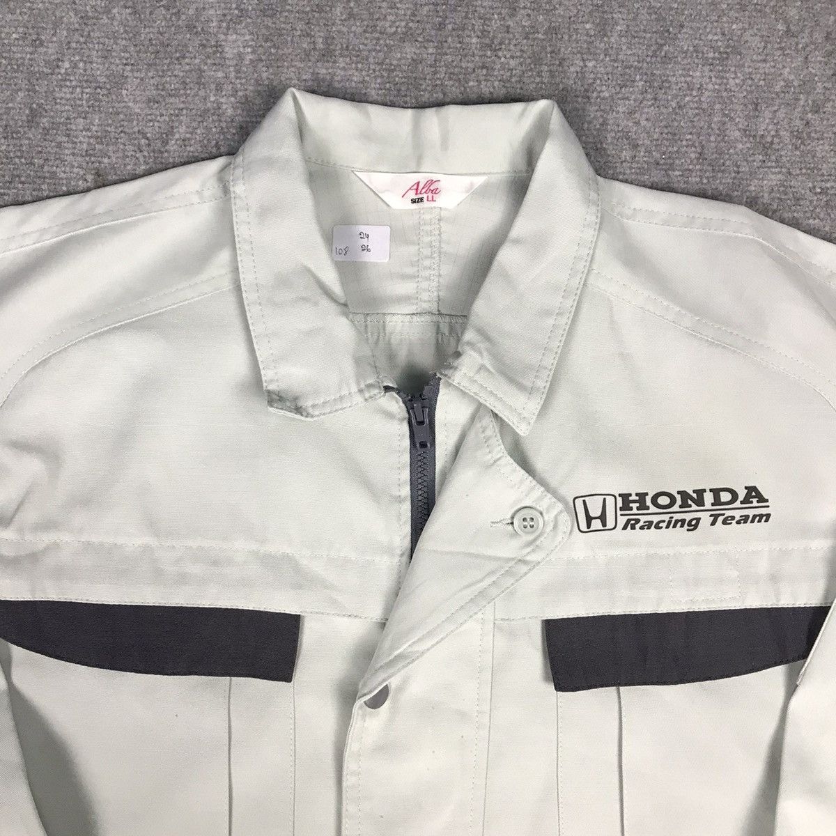 Honda × Japanese Brand VINTAGE HONDA RACING TEAM WOKR UNIFORM JAPAN WORK JACKET Size US L / EU 52-54 / 3 - 3 Thumbnail
