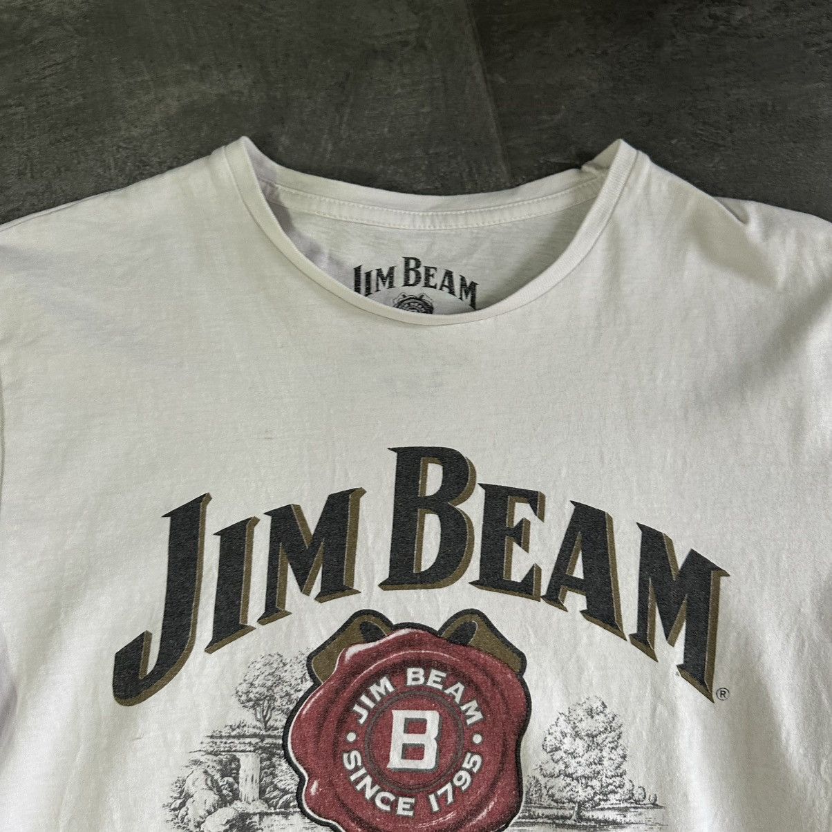 Designer × Vintage Vintage Jim Beam Bourbon T-shirts Trashed 00s USA Size US S / EU 44-46 / 1 - 4 Thumbnail