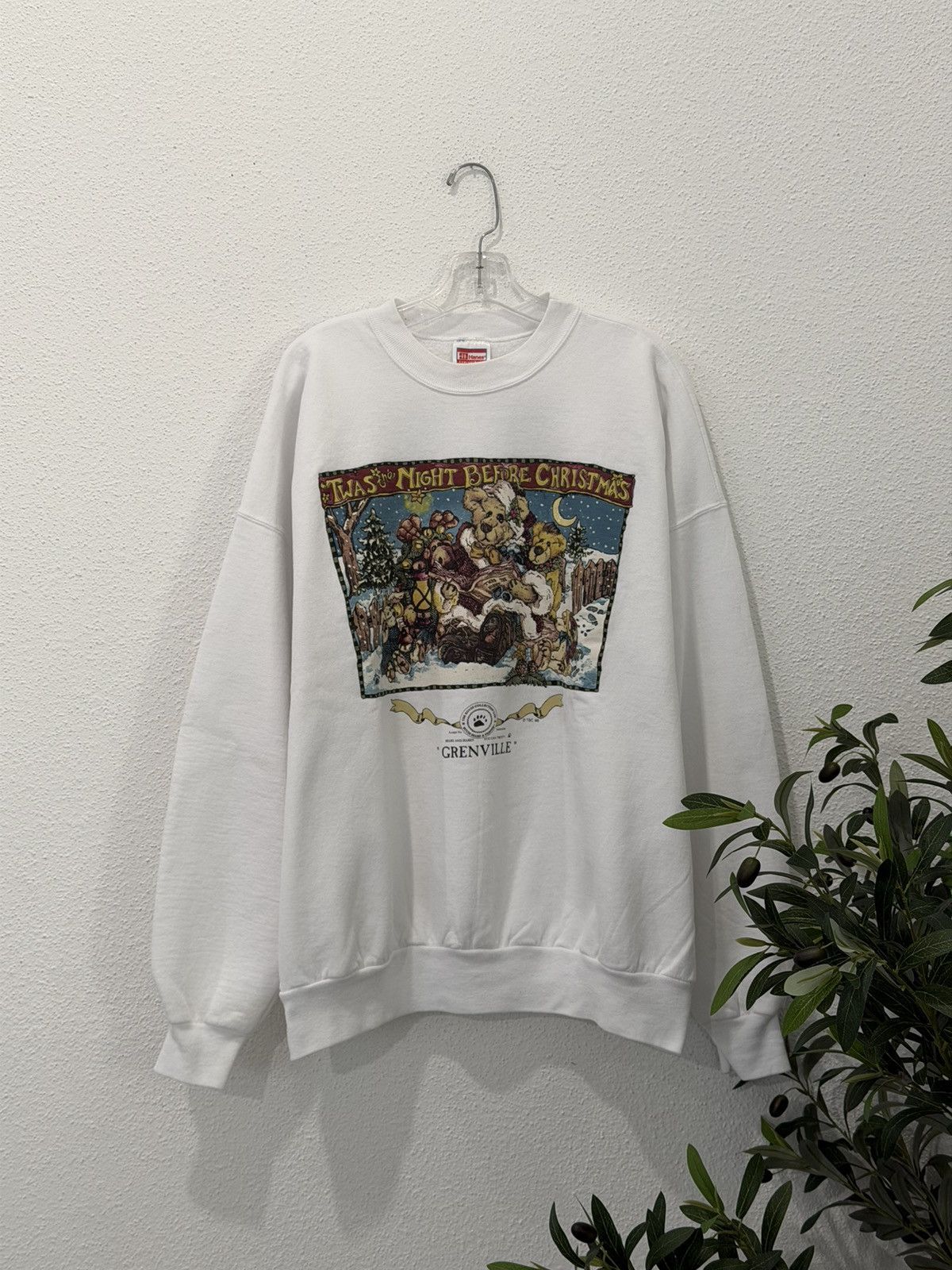 Hanes Vintage 1998 “Twas The Night Before Christmas” Crewneck XXL Size US XXL / EU 58 / 5 - 1 Thumbnail