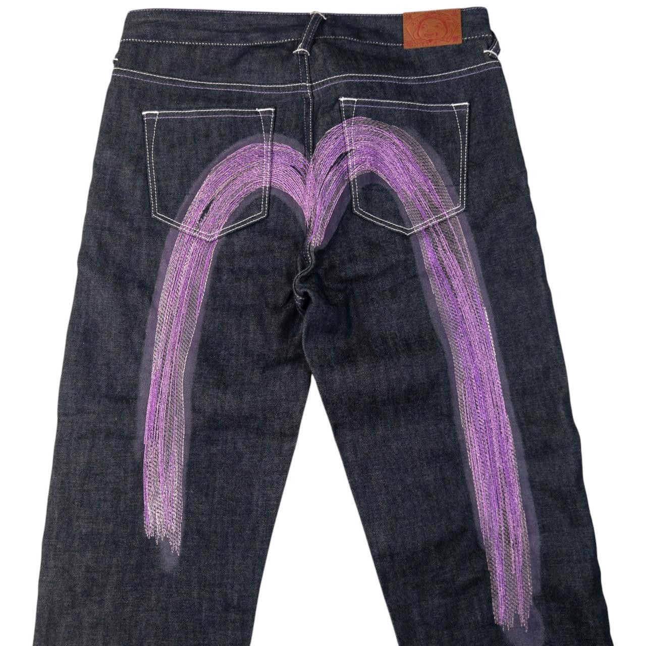 Evisu Vintage Evisu Embroidered Daicock Denim Jeans Size W31 Size US 31 - 6 Thumbnail