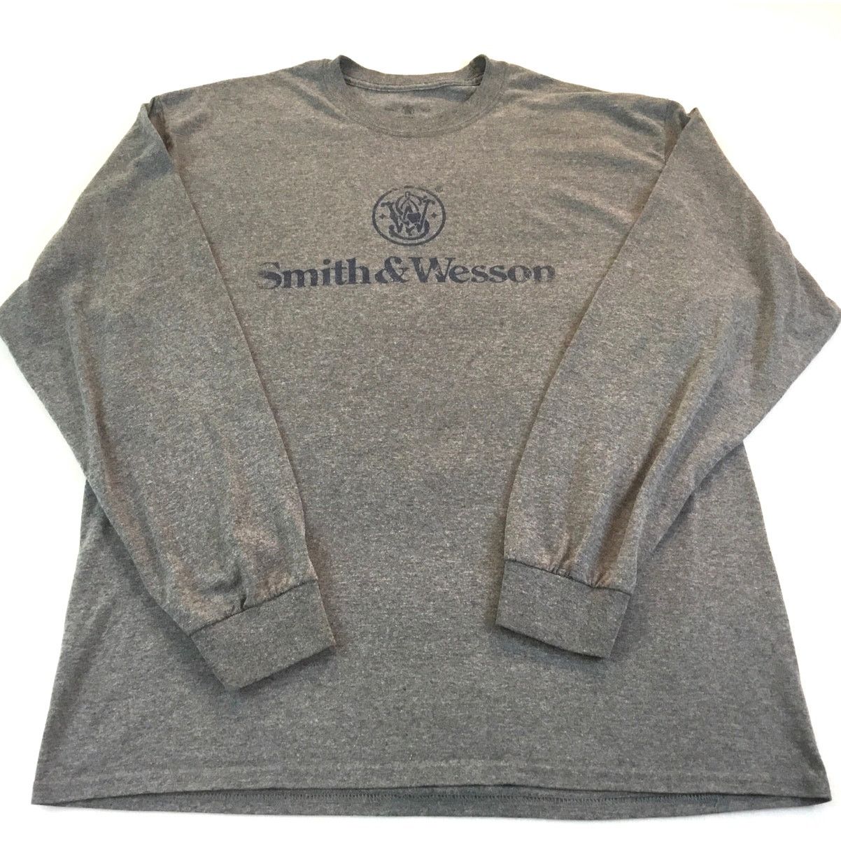Other Smith & Wesson T-Shirt Long Sleeve Gray Navy Blue Size XL Size US XL / EU 56 / 4 - 1 Thumbnail