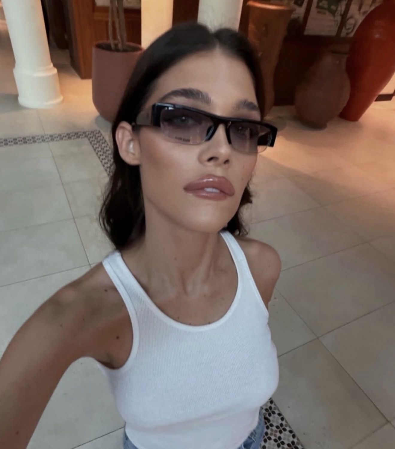 Miu Miu NEW Miu Miu sunglasses Miu Miu MU MU B07S 16K04O Size ONE SIZE - 4 Thumbnail