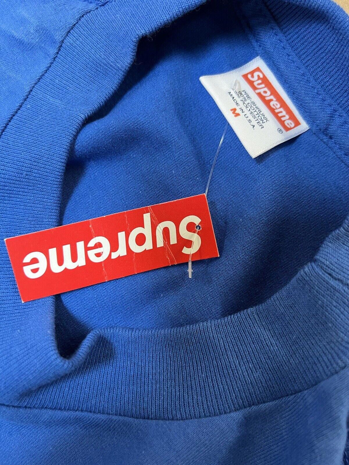 Supreme 2007 Supreme Tera Patrick Je T'Aime Blue Tee Sz M Medium Size US M / EU 48-50 / 2 - 4 Thumbnail