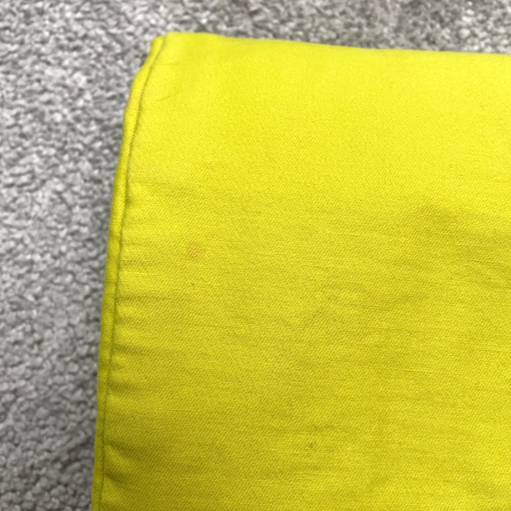 J.Crew J.Crew No. 2 Lyn Straight Pencil Skirt Women 00 Neon Yellow Knee Length Cotton Spandex Lined Machine Washable Men? Size 24" / US 00 / IT 34 - 4 Thumbnail