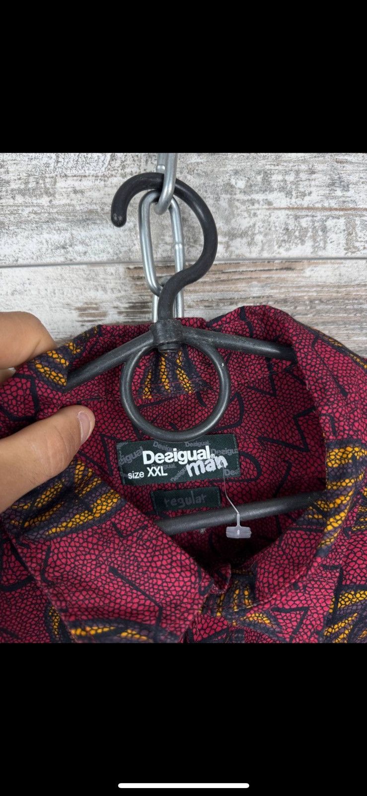 Desigual × Vintage Mens Vintage Desigual Floral Shirt Button Up Size US XXL / EU 58 / 5 - 8 Thumbnail