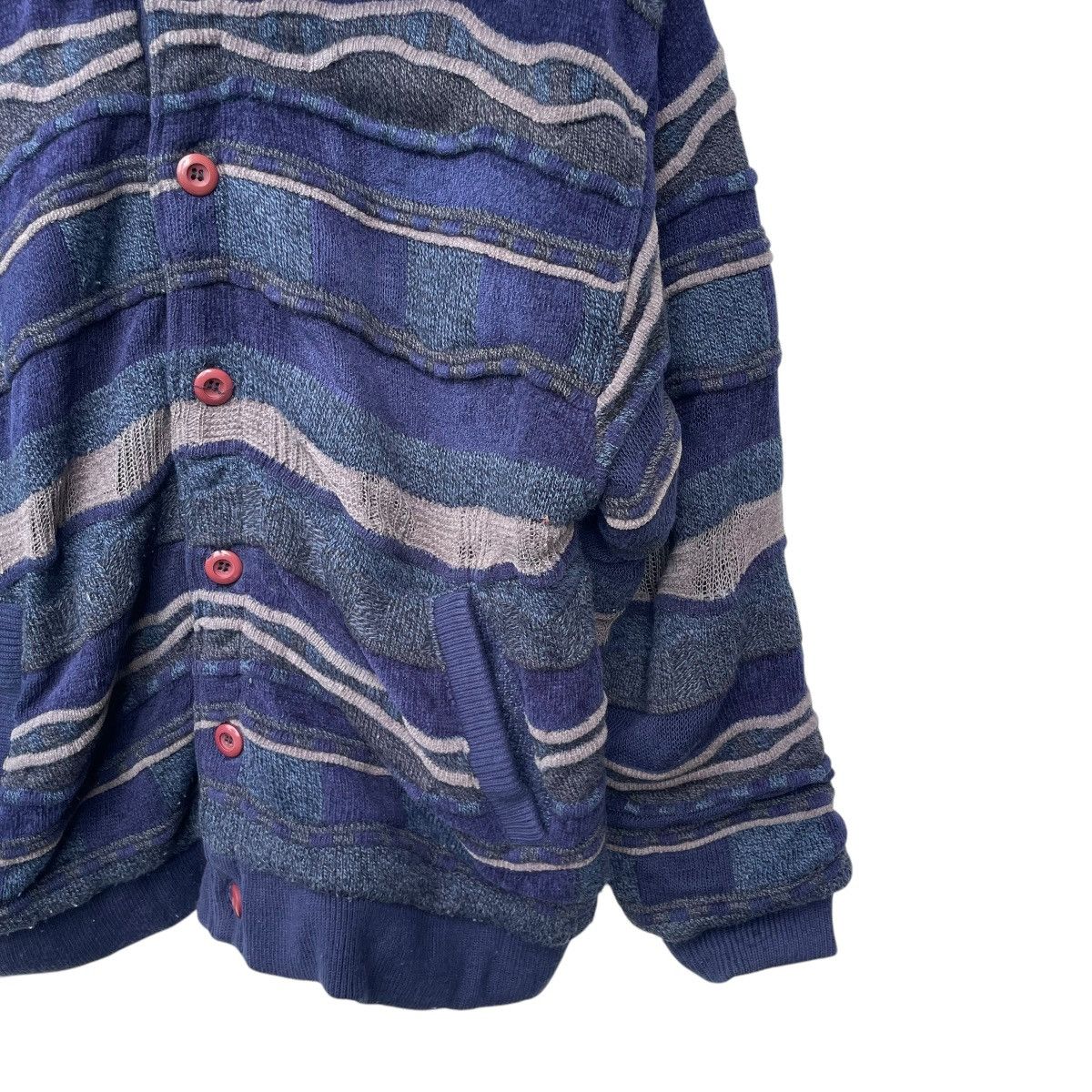 Japanese Brand Zeal Zip Stripe Jacket
