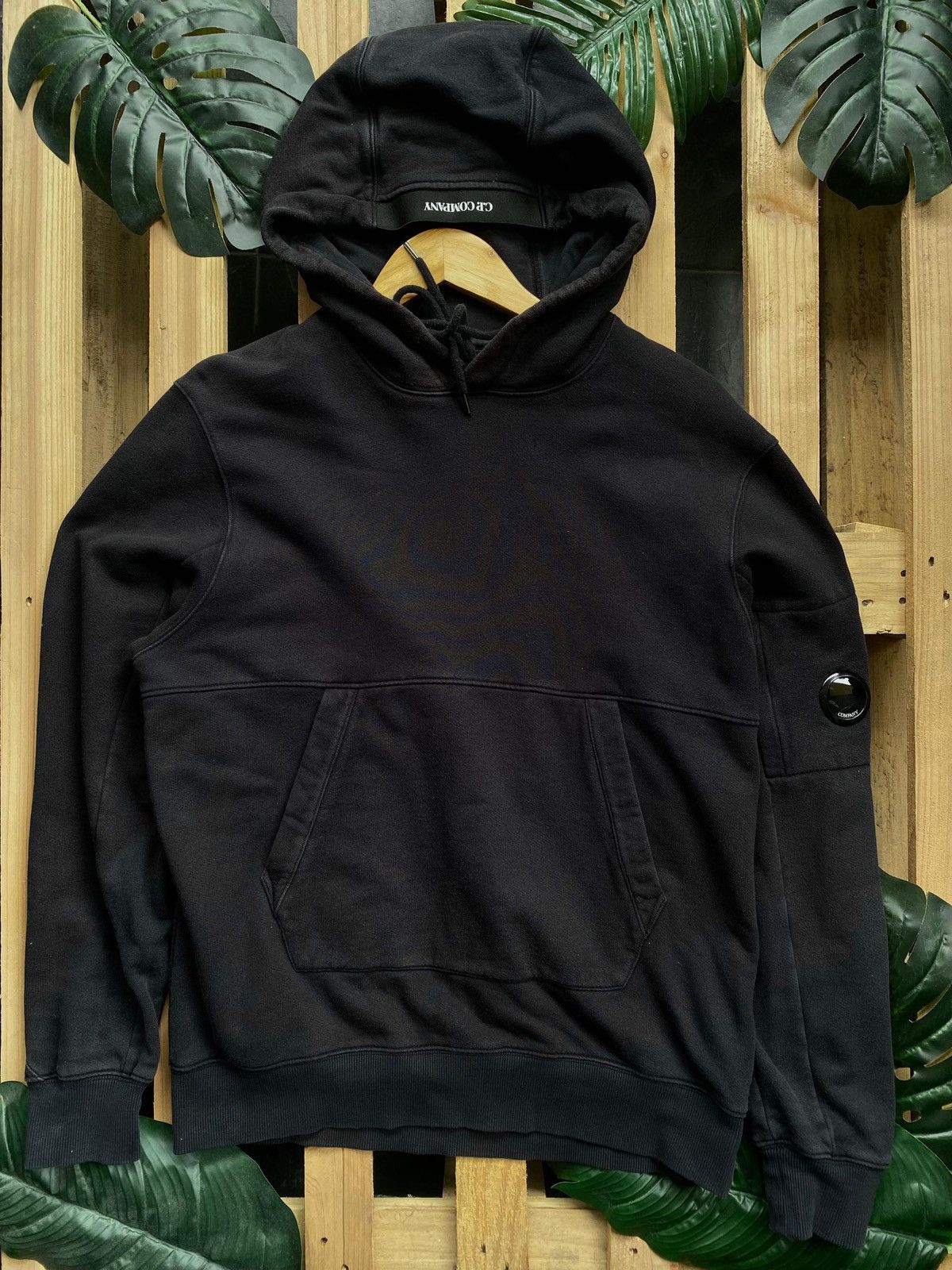 C.P. Company × Massimo Osti Vintage C.P Company black hoodie Size US L / EU 52-54 / 3 - 1 Thumbnail