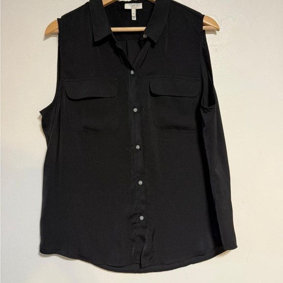 Joie Joie Black Sleeveless Blouse Women’s Size S Size S / US 4 / IT 40 - 7 Thumbnail