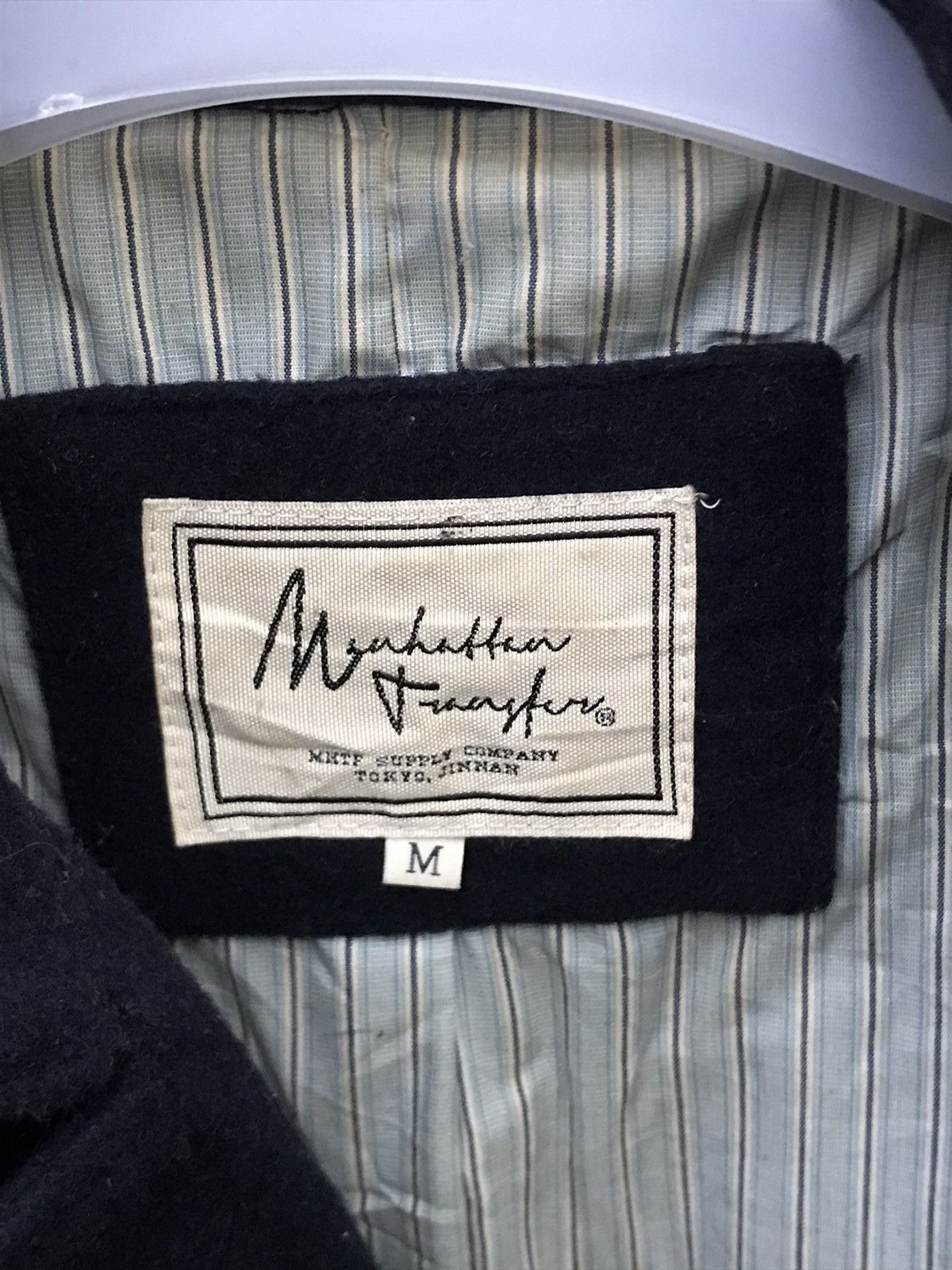 Japanese Brand ⚡️Vintage Mahattan Trangfer Double Breast Coat Jacket Size US M / EU 48-50 / 2 - 9 Thumbnail