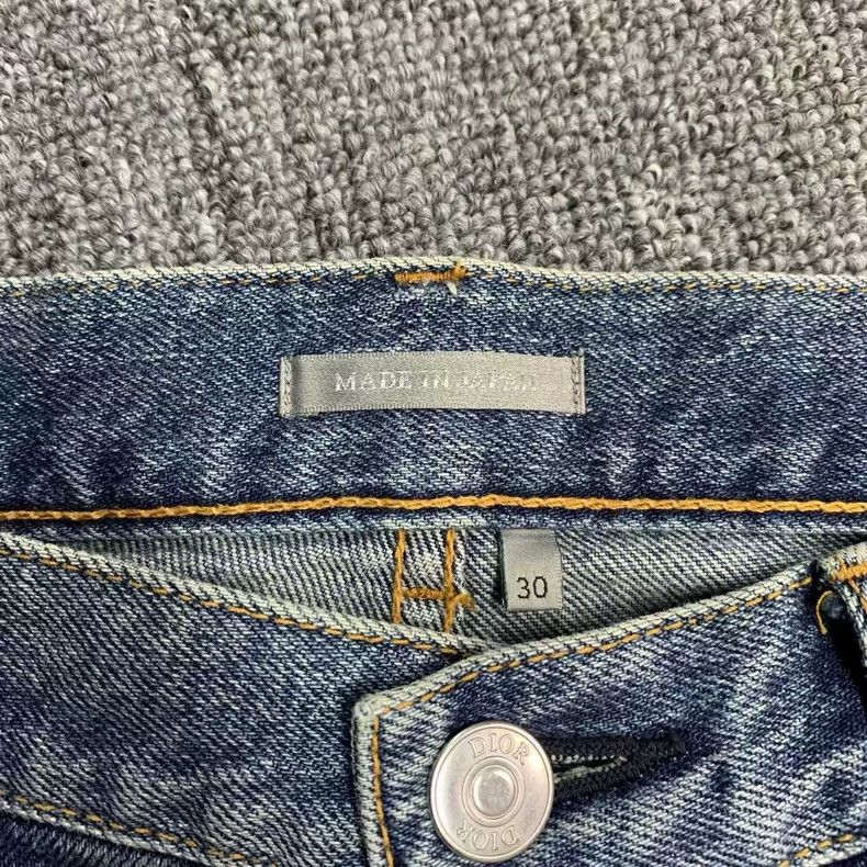 Dior Dior Letter-labeled casual jeans 2502-Nextarrow Size US 30 / EU 46 - 3 Thumbnail
