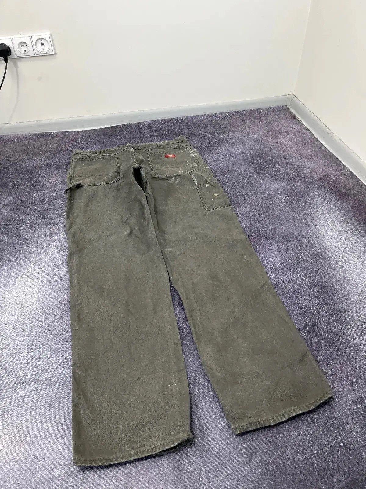 Dickies Vintage Dickies Painted American Work Hype Baggy Pants Size US 38 / EU 54 - 3 Thumbnail