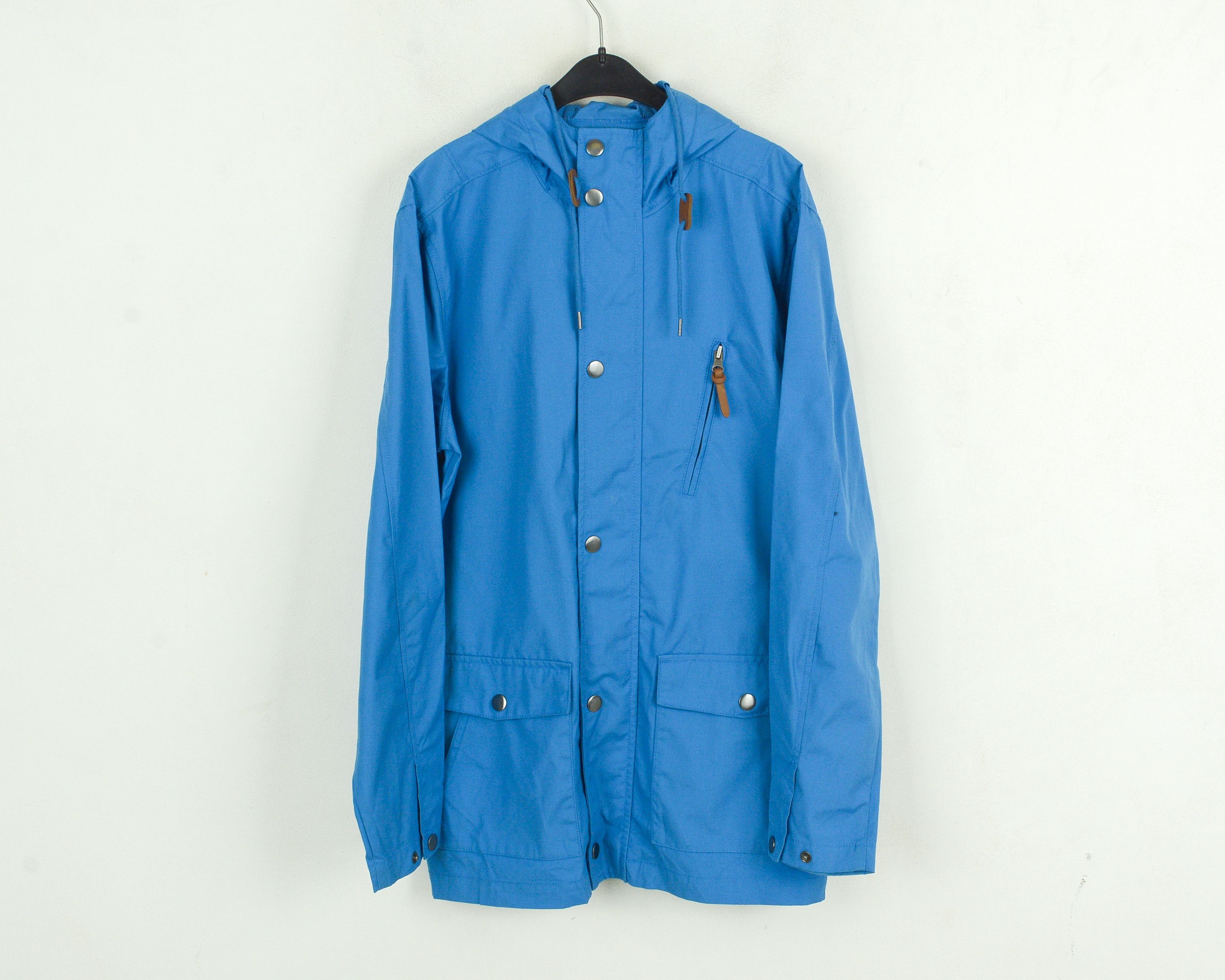 Old Navy OLD NAVY Jacket S Hood Raincoat Waterproof Parka Blue Size US S / EU 44-46 / 1 - 1 Thumbnail