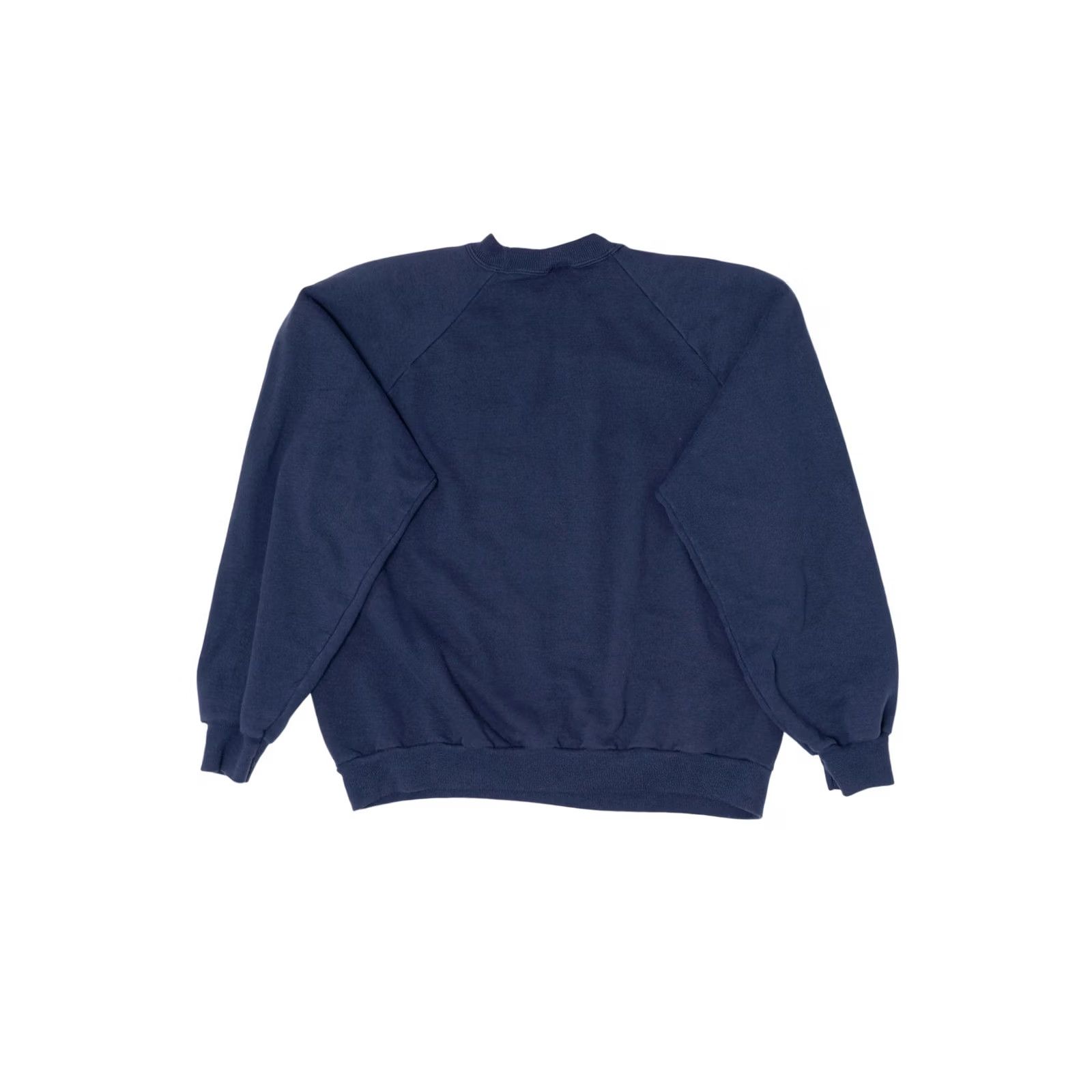 Hanes VINTAGE Northside Wrestling Raglan Sweatshirt Navy Blue 1990s XL Hanes Mens Womens Girls Boys Size US XL / EU 56 / 4 - 4 Thumbnail