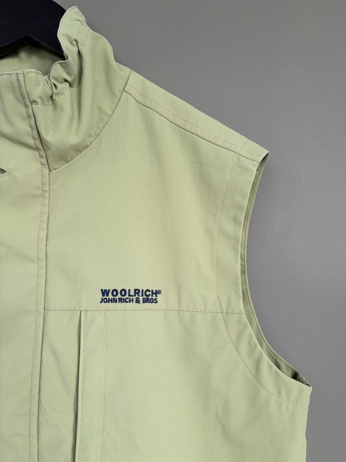 Woolrich Woolen Mills Woolrich Green Multicpocket Cargo Vest Size US L / EU 52-54 / 3 - 7 Thumbnail