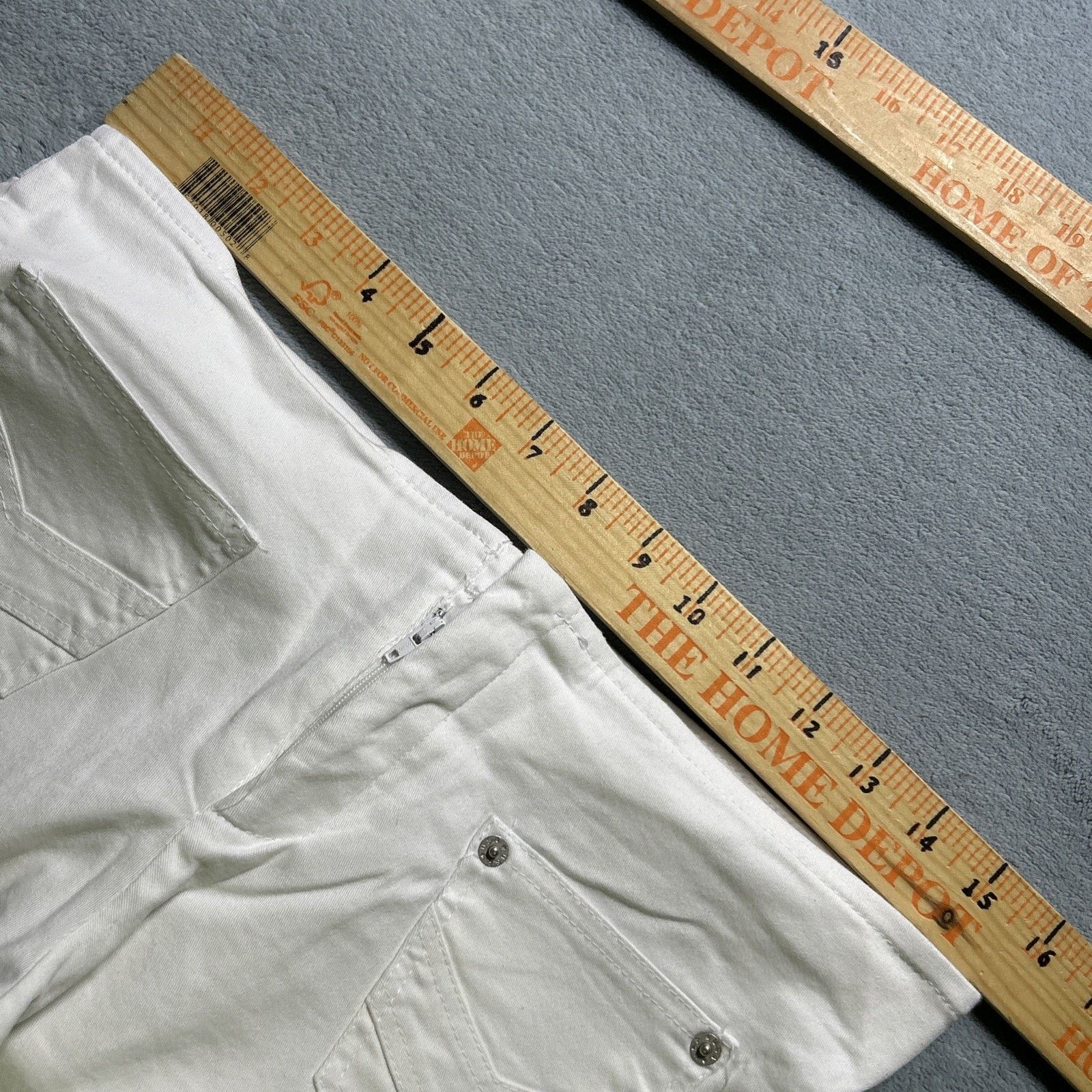 7 For All Mankind USA Beyond Baggy Dojo Pants Womens Medium 31x30 Flare Wide Size 31" - 8 Thumbnail