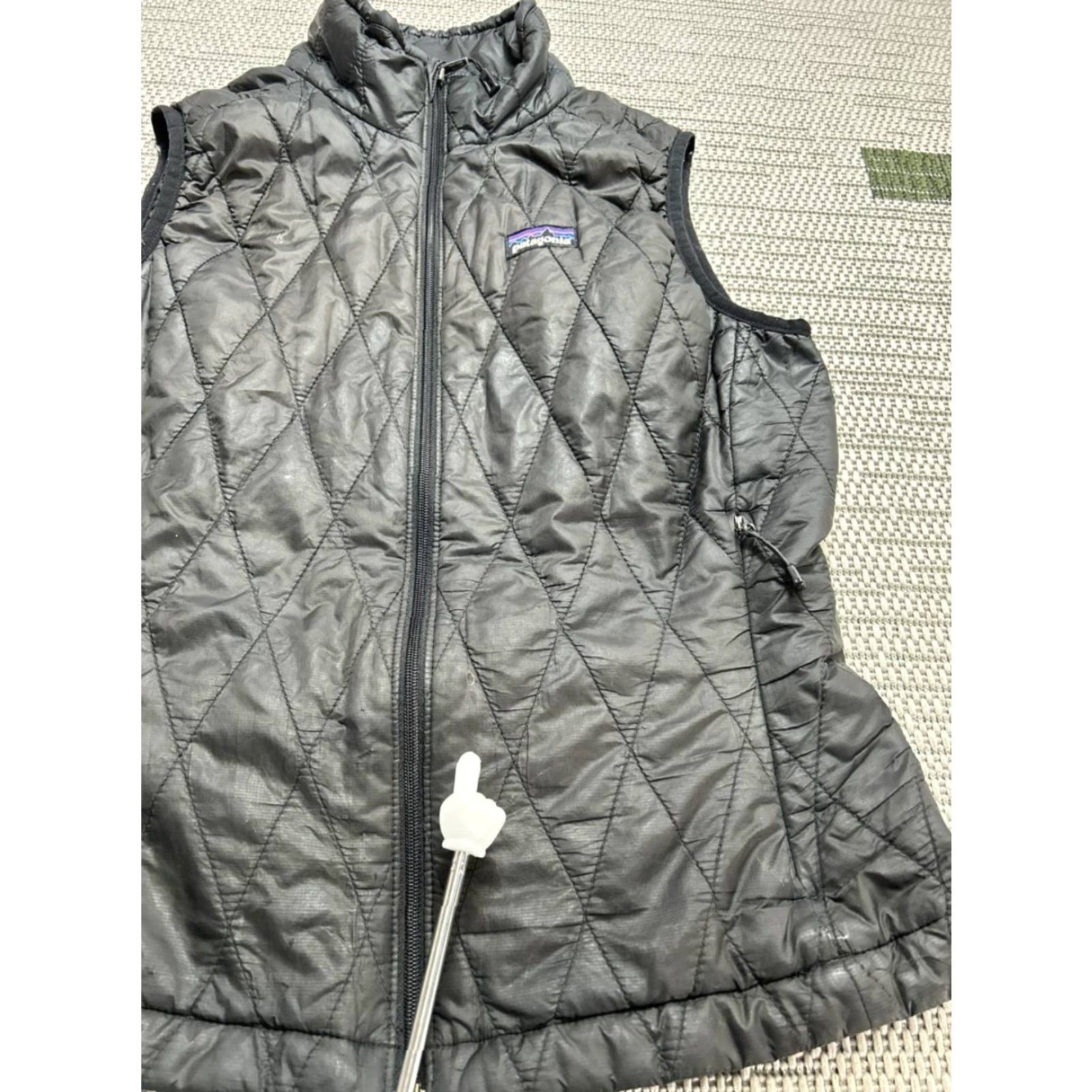 Patagonia Patagonia Nano Puff Vest Womens XS Black Primaloft Insulated Full Zip Vest, Quilted, Outdoor, Casual, Travel, Regular Fit Womens XS Black Size XS / US 0-2 / IT 36-38 - 7 Thumbnail