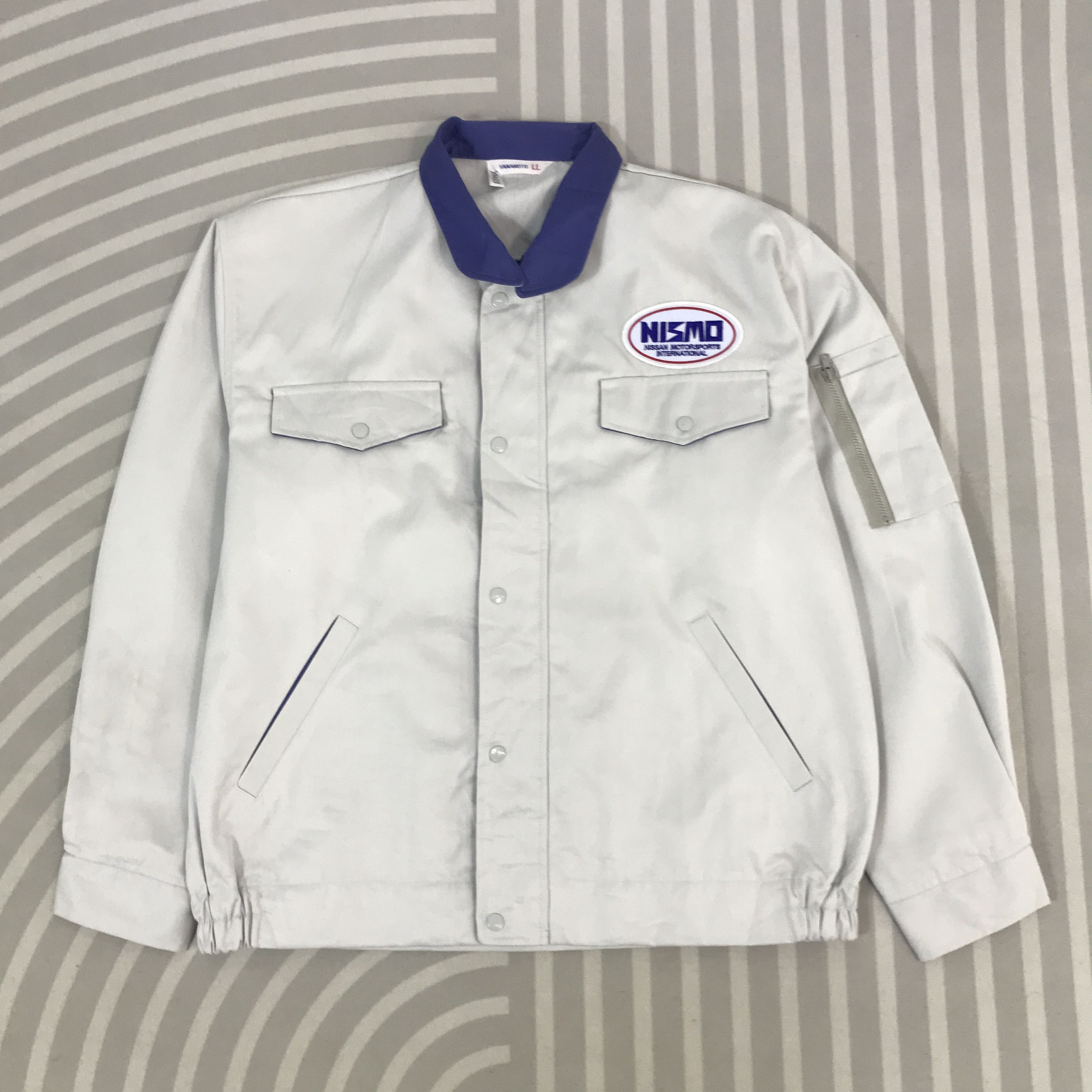 Japanese Brand × Vintage Vintage Nismo Nissan Racing team Jacket Size US L / EU 52-54 / 3 - 2 Thumbnail