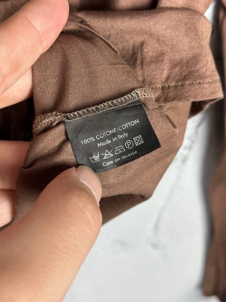 Designer × Gucci Vintage Gucci Ultra Light Brown Longsleeve Size M / US 6-8 / IT 42-44 - 9 Thumbnail
