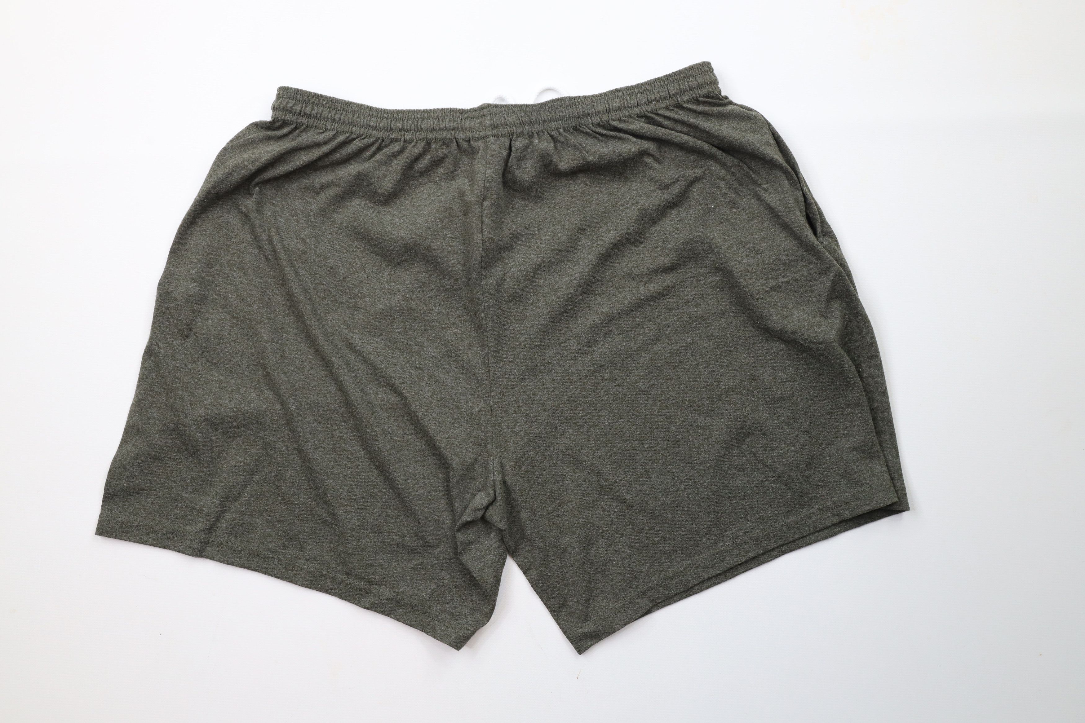 Vintage Vintage 90s Streetwear Above Knee Dad Shorts Heather Green Size US 36 / EU 52 - 7 Thumbnail