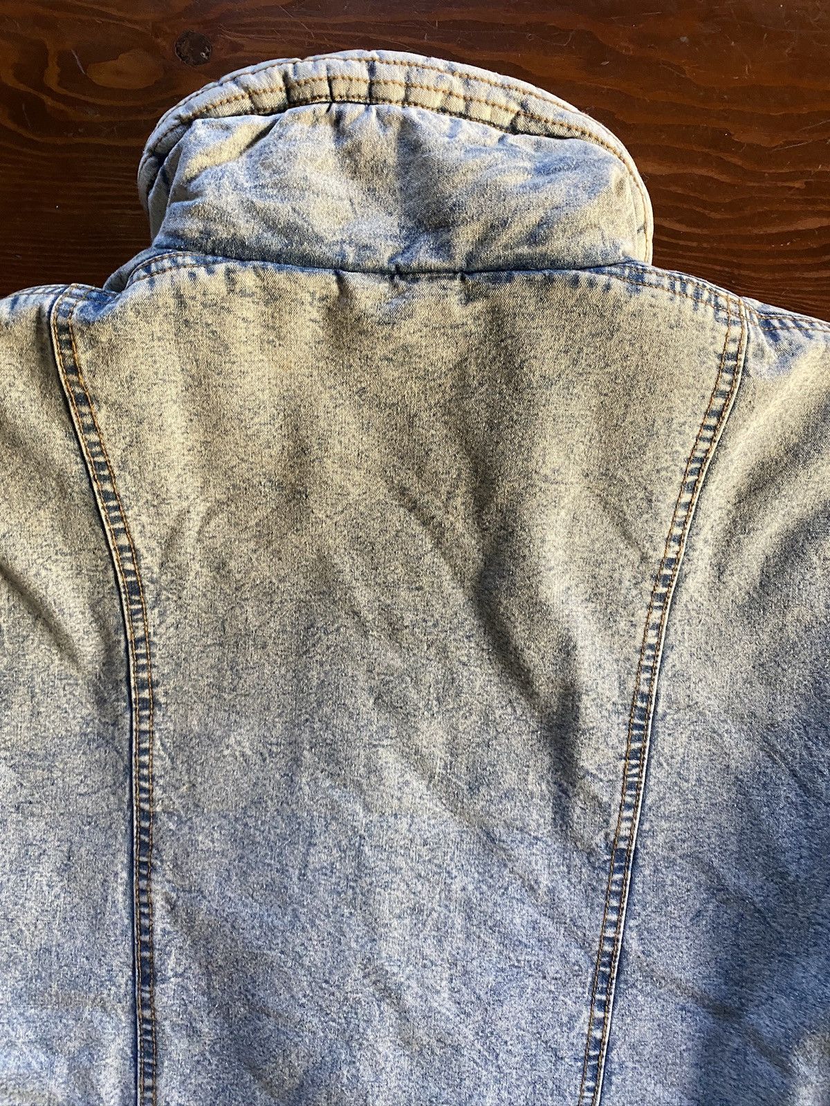 Vintage Vintage NWT 80’s Women’s Sherpa Collar Carpet Line Jean Coat Size L / US 10 / IT 46 - 19 Thumbnail