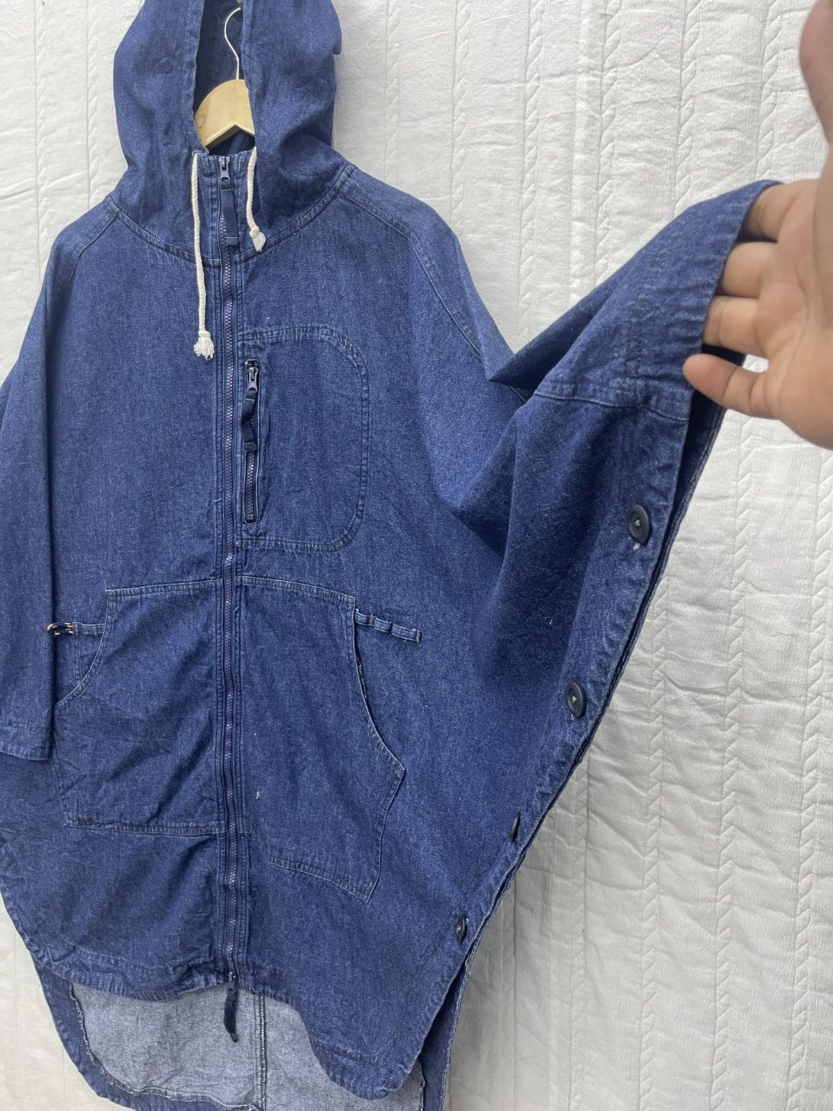 Cloak ARCHIVE💥DENIM CLOAK HOODIE Size US L / EU 52-54 / 3 - 2 Thumbnail