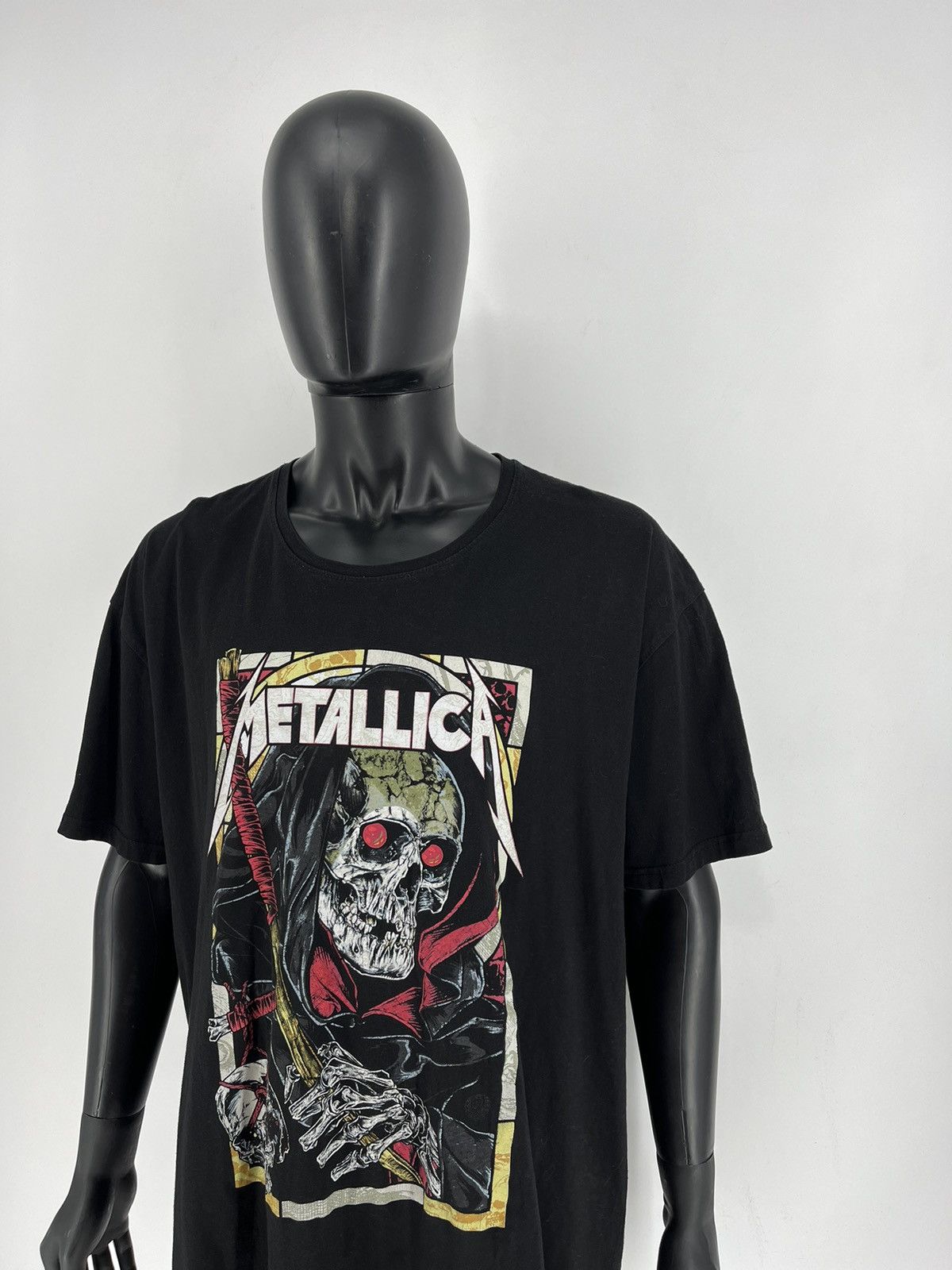 Metallica × Vintage Vintage Metallica Heavy Metal Rock Tshirt Size 3XL Size US XXL / EU 58 / 5 - 4 Thumbnail