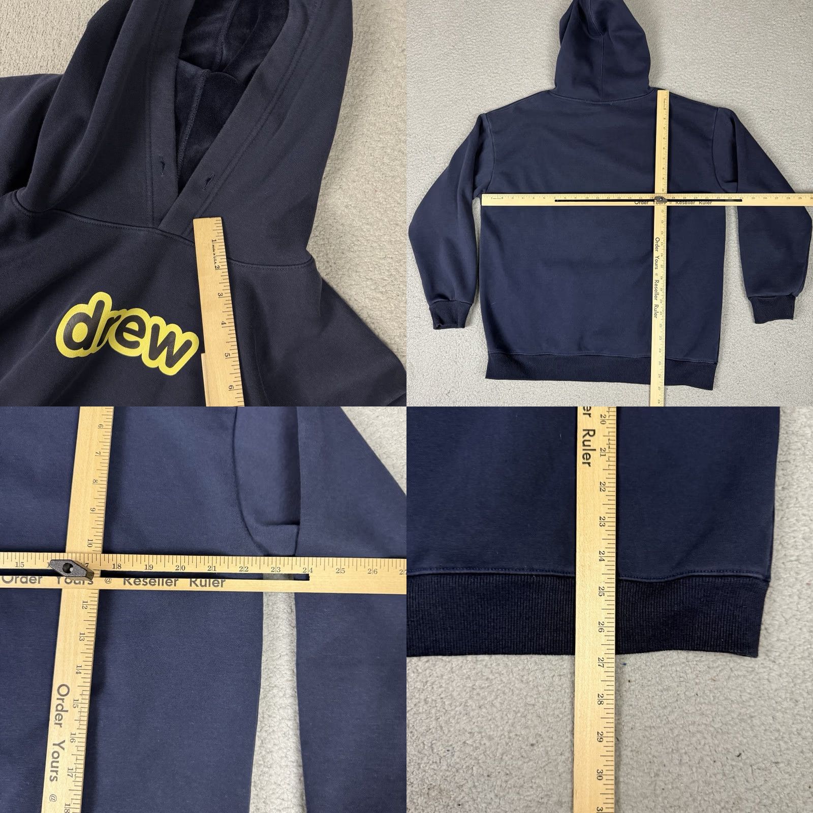 Drew House Drew House Sweatshirt Adult XL Blue Mens Sweatshirt Pullover Cotton Magenta 3D Rare Quality 2010s Dream House Sweatshirt Size US XL / EU 56 / 4 - 8 Thumbnail