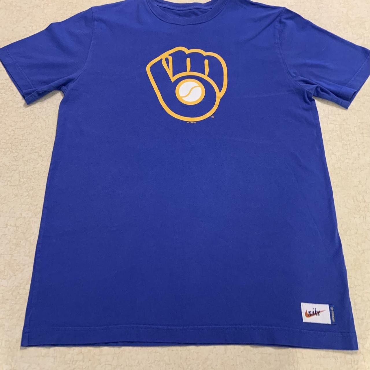 Nike Nike Y2K “Milwaukee Brewers” T-shirt Size US L / EU 52-54 / 3 - 1 Thumbnail
