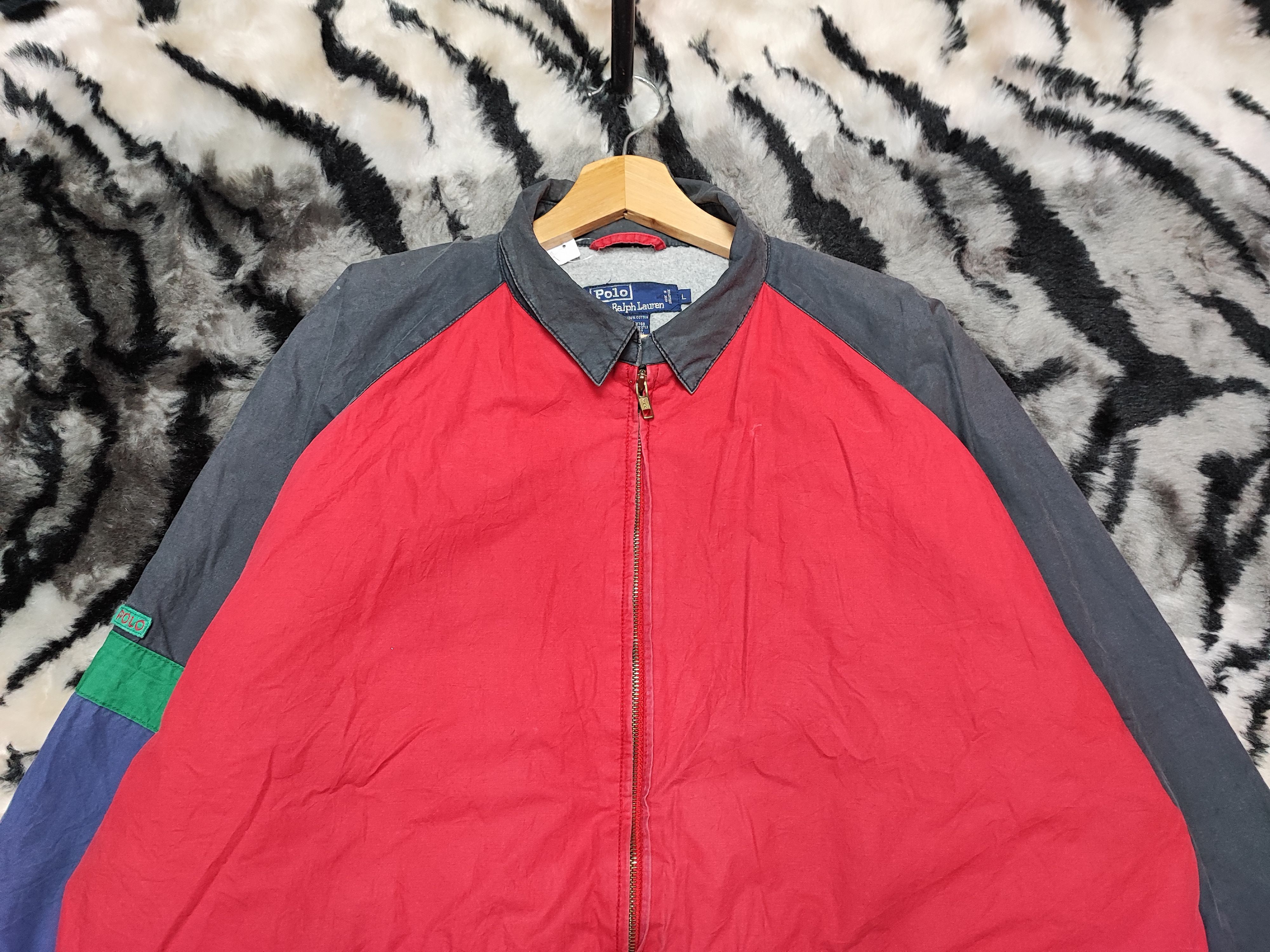 Polo Ralph Lauren Vintage Polo Ralph Lauren Jacket Windbreaker Colour Way Size US L / EU 52-54 / 3 - 5 Thumbnail
