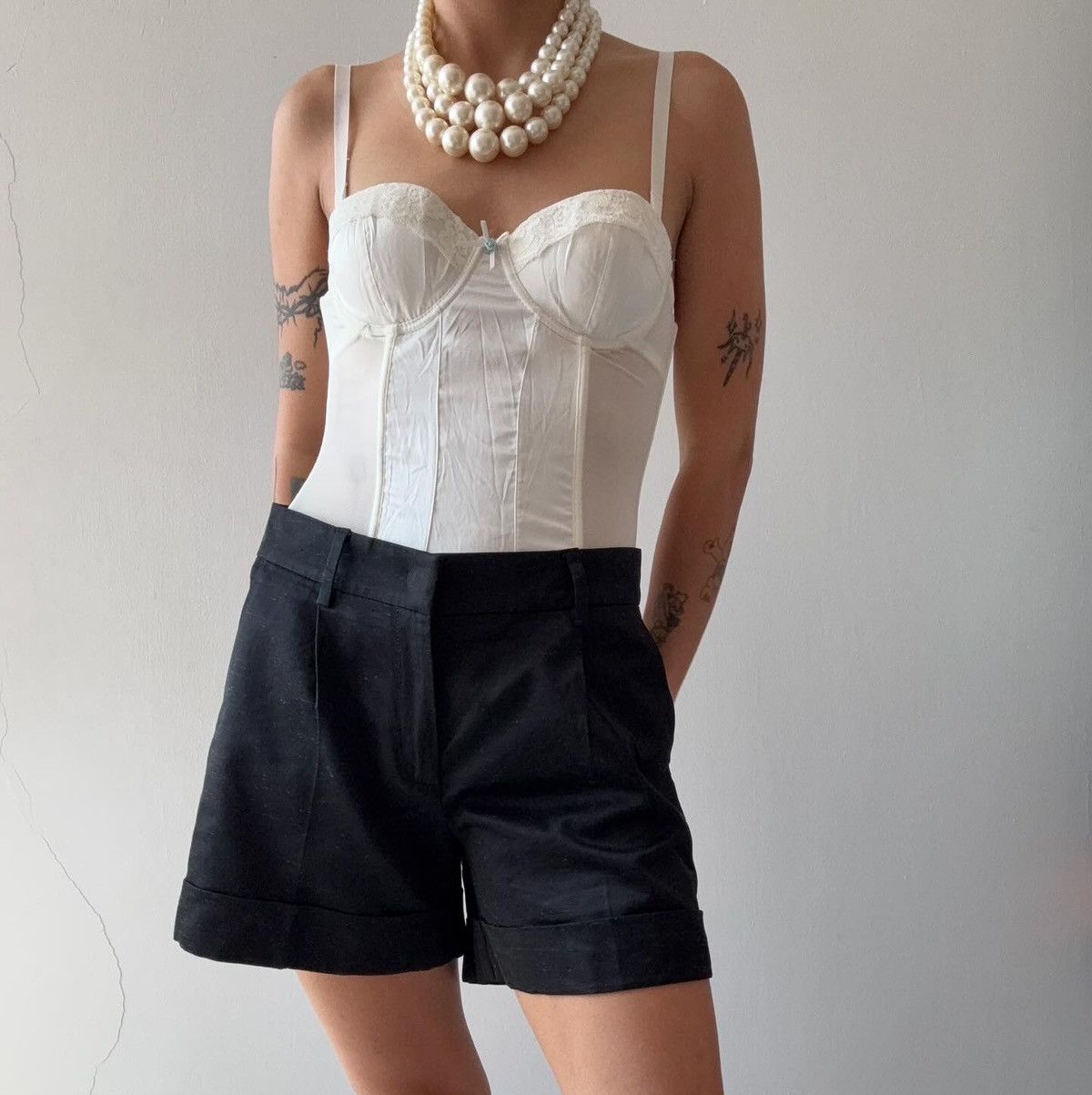 RED Valentino Red Valentino silk short Size 25" / US 0 / IT 36 - 1 Thumbnail