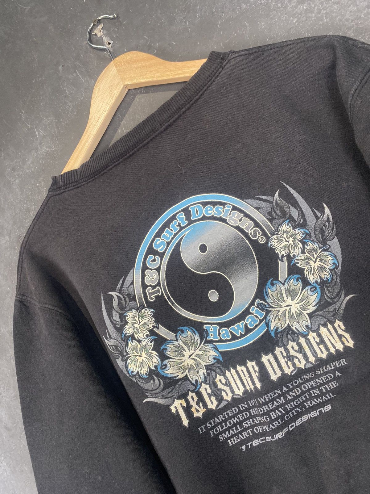 Other y2k T&C Surf Tattoo Poem Boxy Crewneck Size US M / EU 48-50 / 2 - 4 Thumbnail