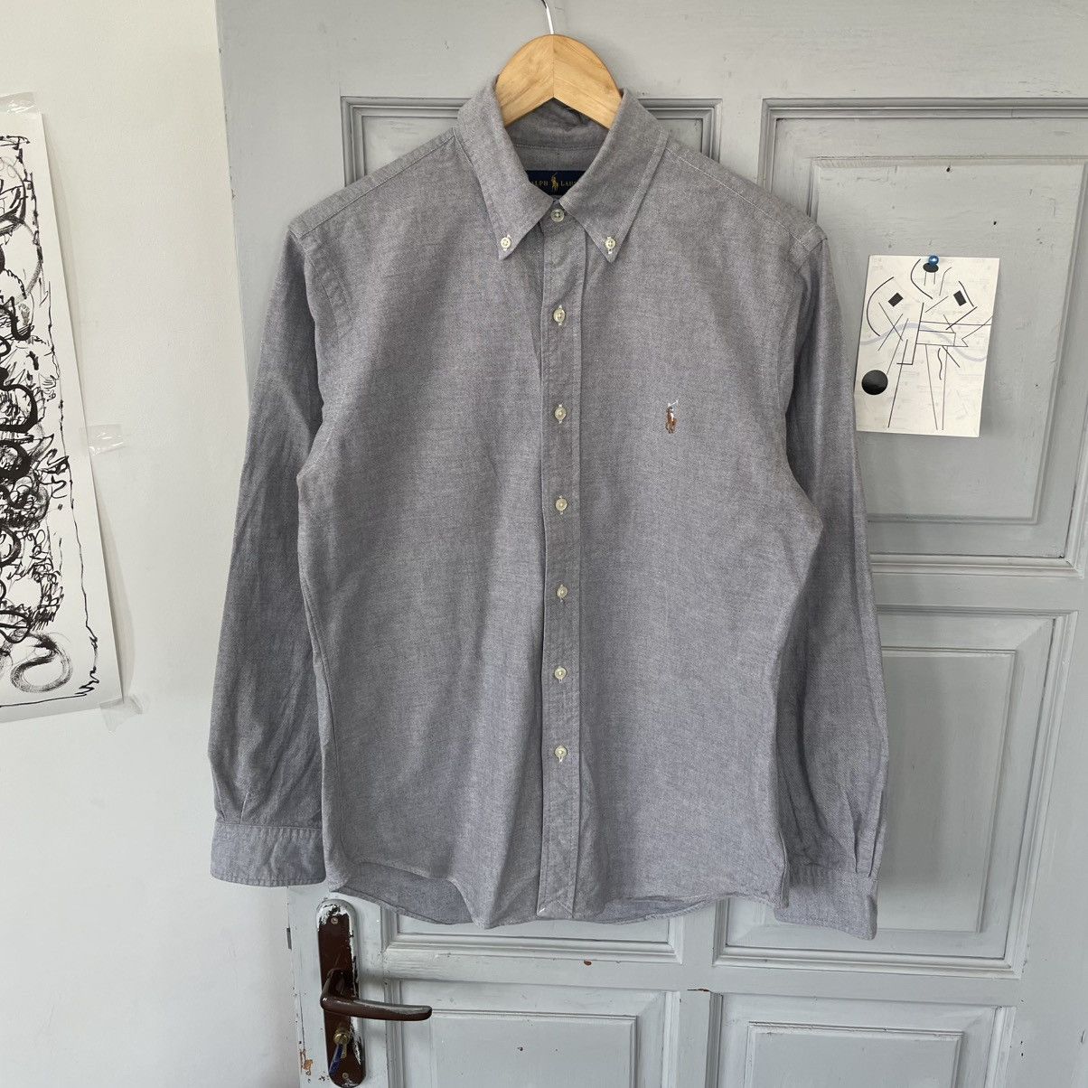 Polo Ralph Lauren Polo Ralph Lauren Vintage Shirt Longsleeve size M Size US L / EU 52-54 / 3 - 1 Thumbnail