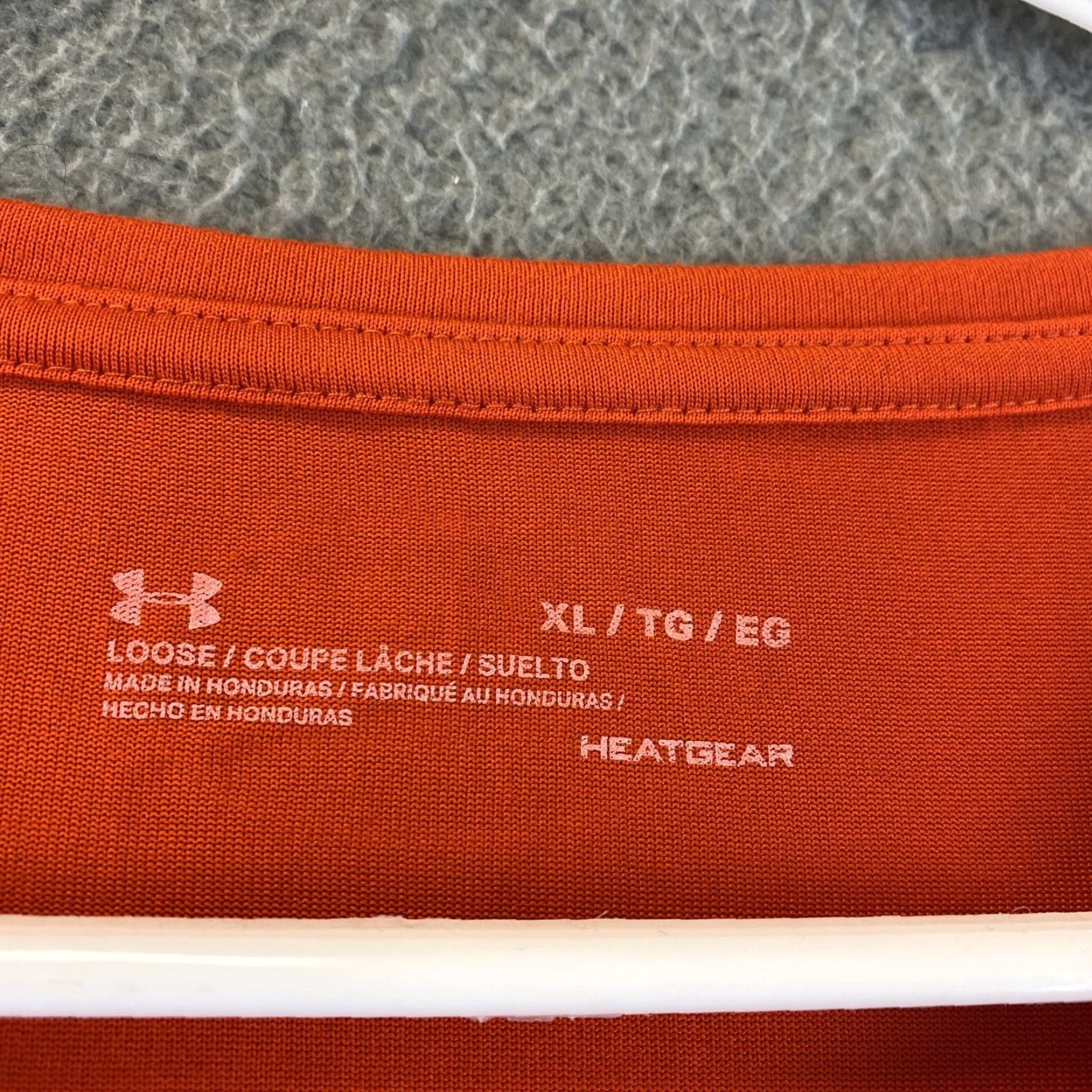 Under Armour Under Armour Men’s XL T Shirt Athletic Orange 91-17 Logo Short Sleeve Crew Neck Vintage No Size US XL / EU 56 / 4 - 3 Thumbnail