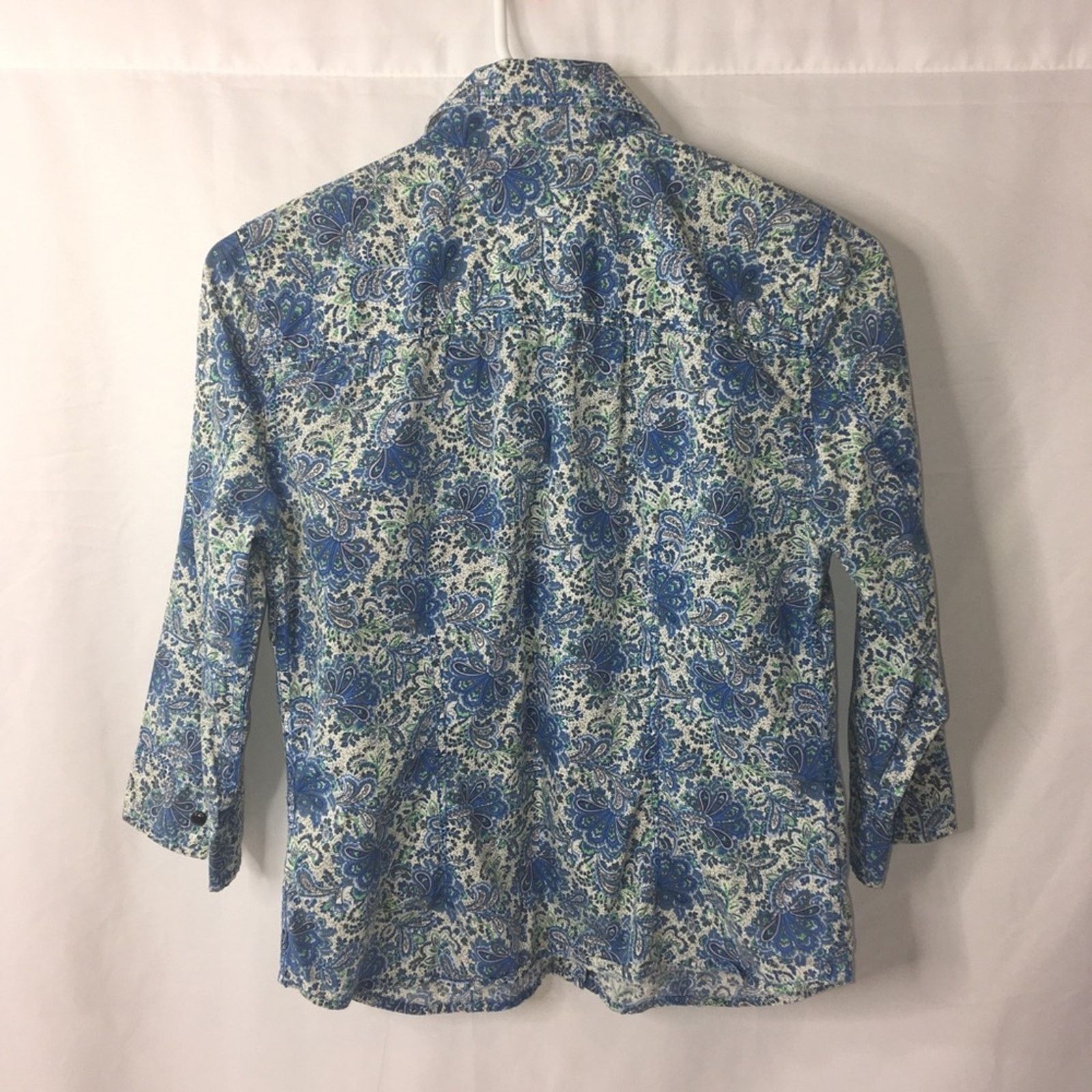 Tommy Hilfiger Tommy Hilfiger Women’s Petite Button Down Top Size 4P Size S / US 4 / IT 40 - 7 Thumbnail