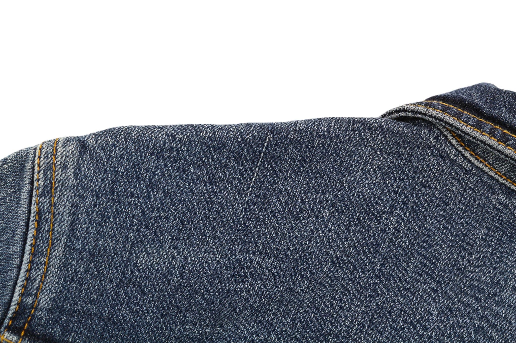 Nudie Jeans PERRY EXCELLENT BLUE S Denim Stretch Blue Jacket 80810 Size US S / EU 44-46 / 1 - 8 Thumbnail