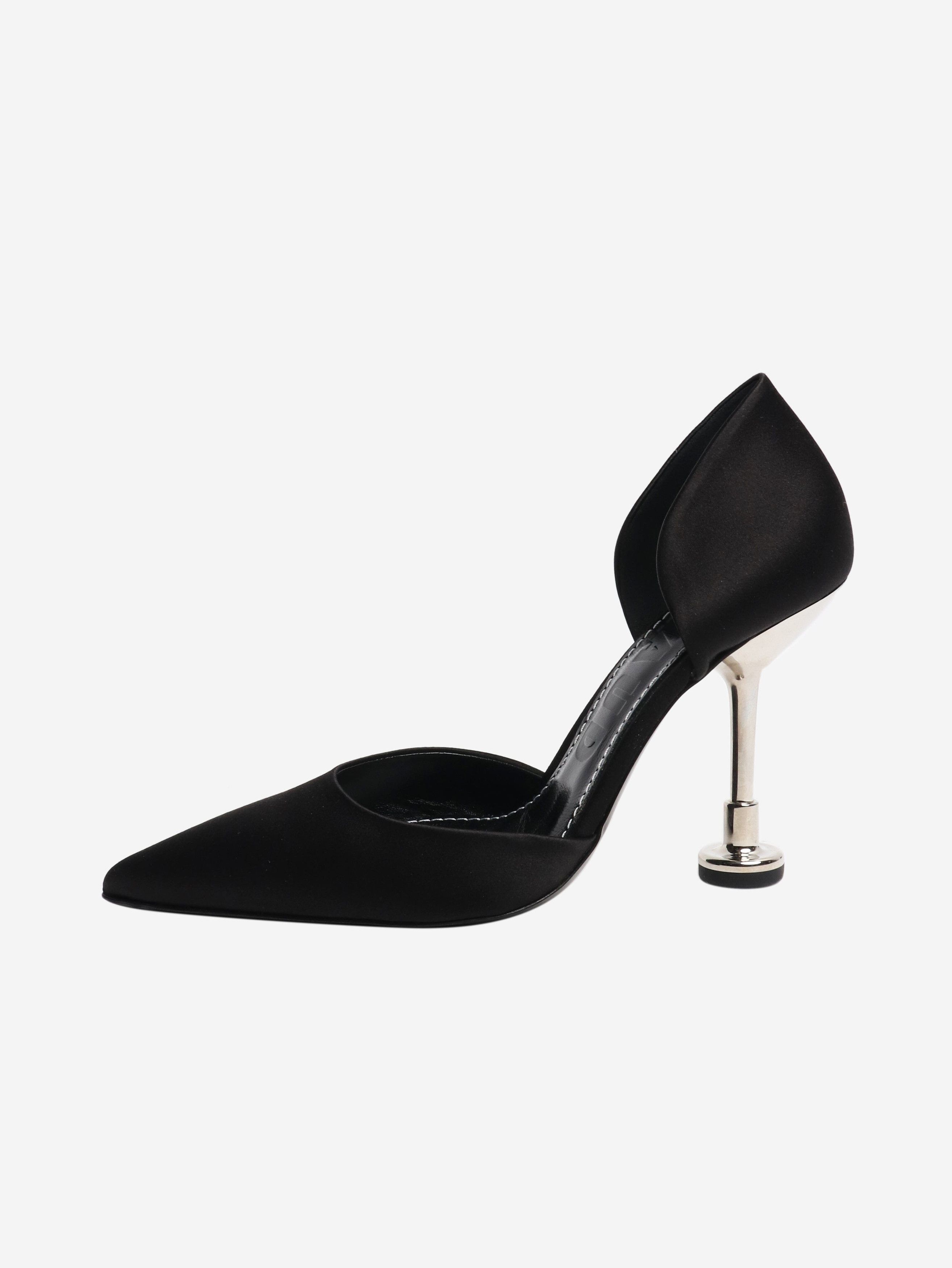 Other Black satin heels - EU 39 Size US 8 / IT 38 - 1 Thumbnail