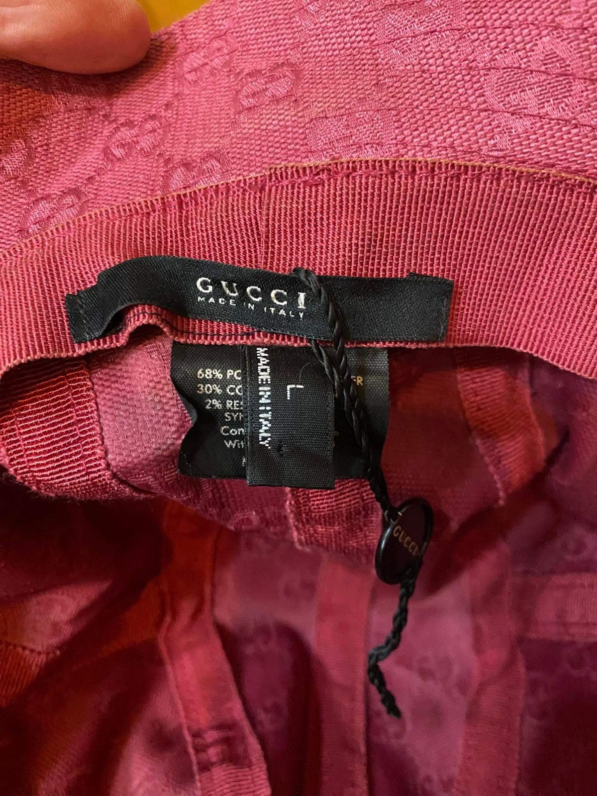 Designer × Gucci Gucci Monogram Bucket Hat Size ONE SIZE - 7 Thumbnail