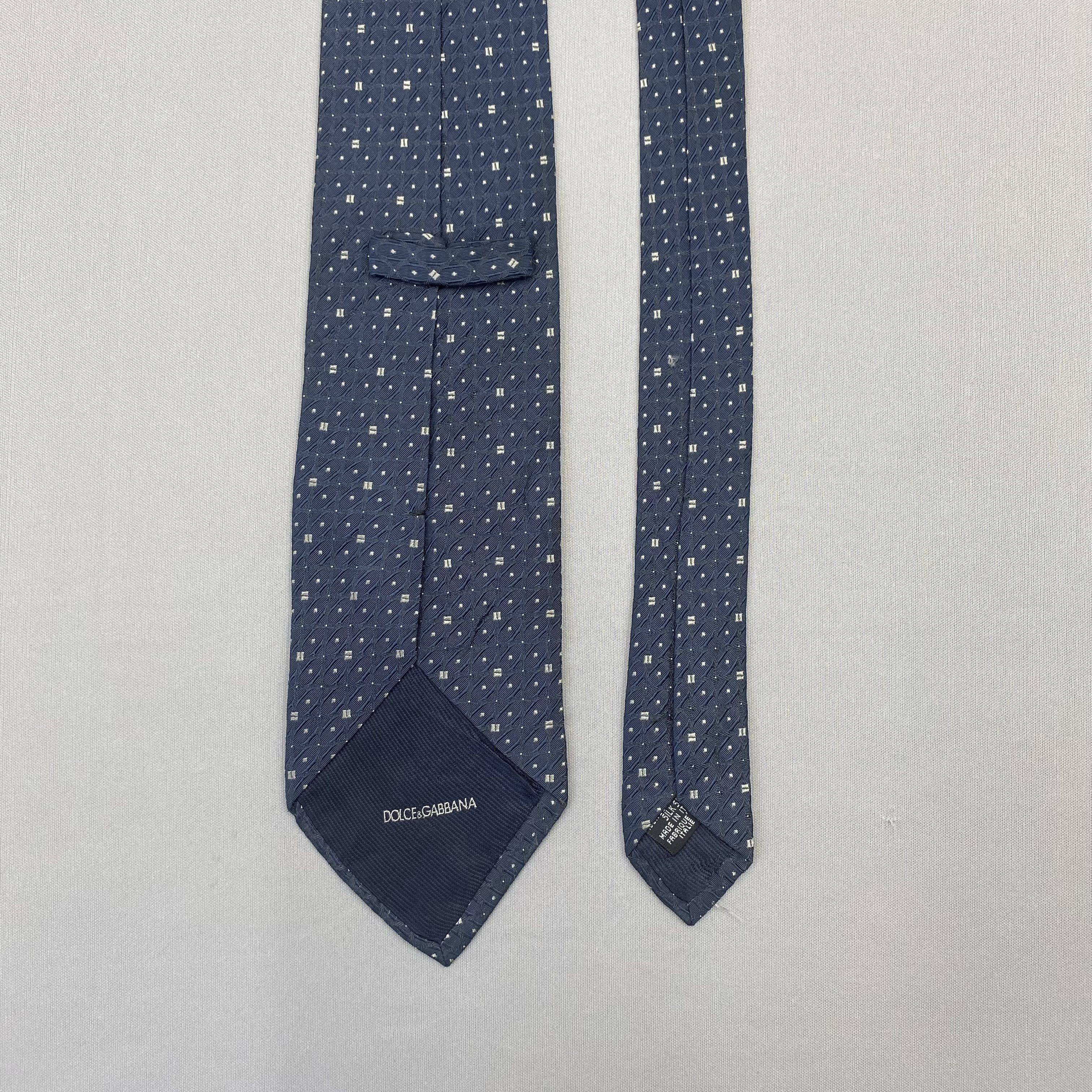 Dolce & Gabbana Vintage Dolce & Gabbana SILK Necktie Cravate Pure Silk Tie Size ONE SIZE - 6 Thumbnail