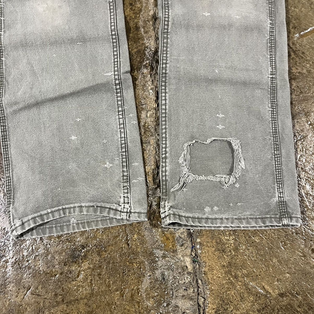 Carhartt × Vintage Crazy Carhartt Style Faded Carpenter Pants Workwear Skater Size US 34 / EU 50 - 9 Thumbnail