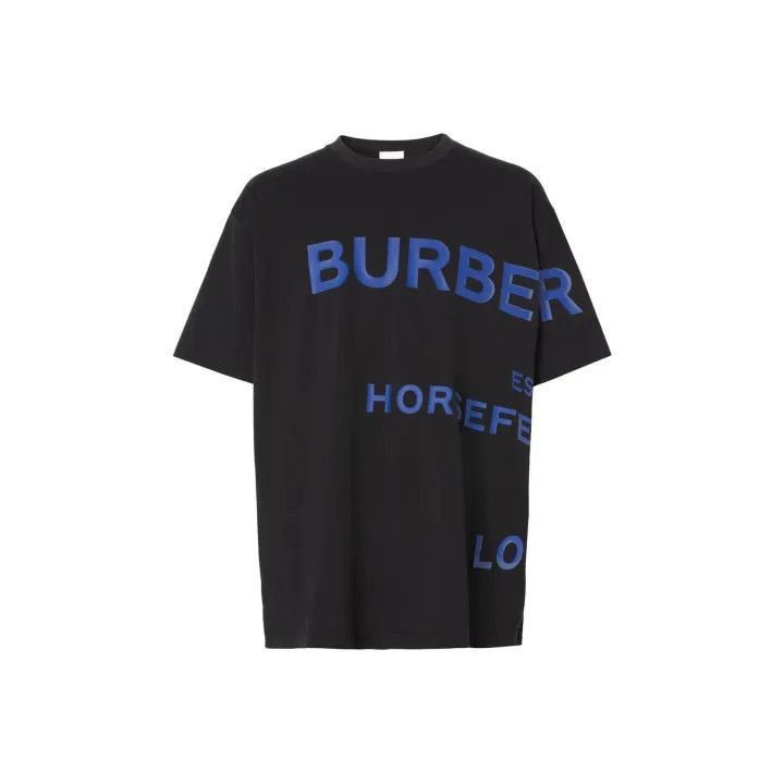 Burberry Burberry Burberry SS23 Letter Print Black Short Sleeve T-S Size US M / EU 48-50 / 2 - 1 Thumbnail