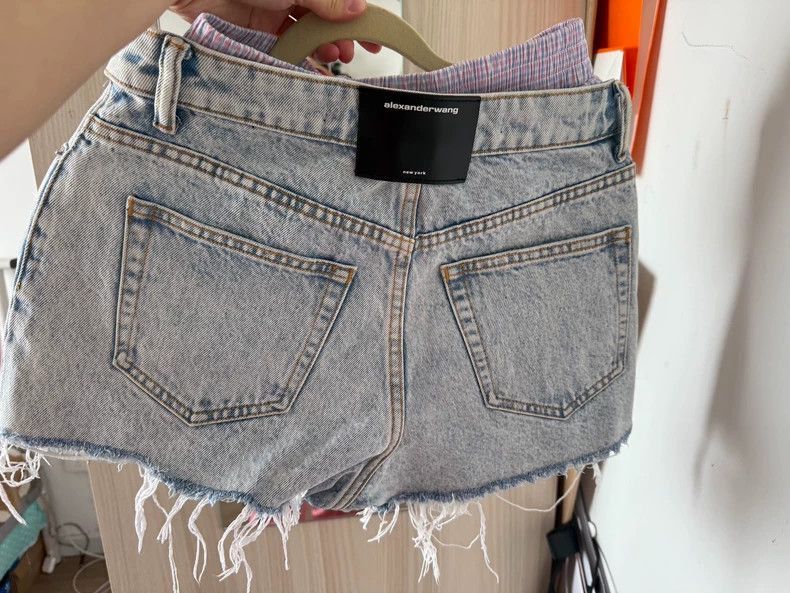 Alexander Wang Alexander Wang Washed Classic Denim Shorts- Size 27" / US 4 / IT 40 - 2 Thumbnail